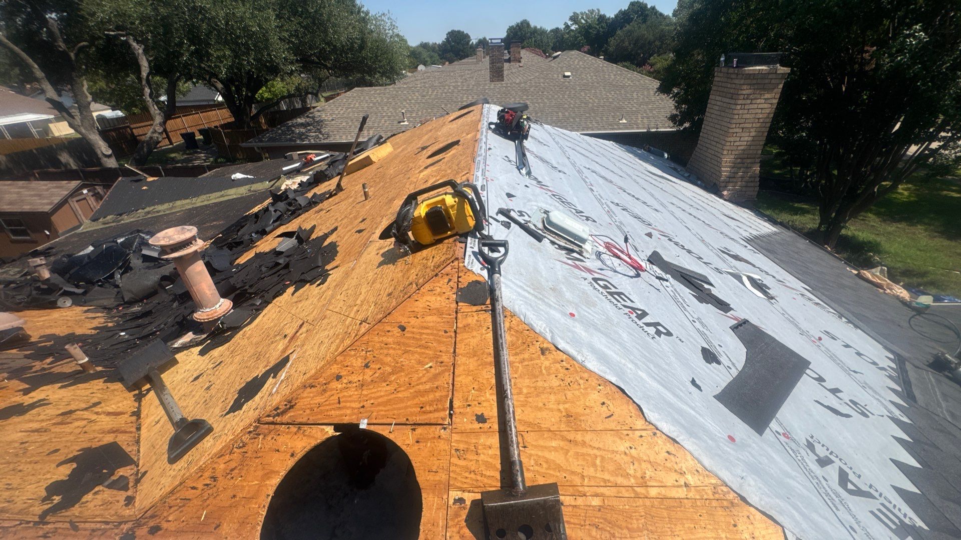 Project in Garland by Rhino Roofing and General Contracting, LLC