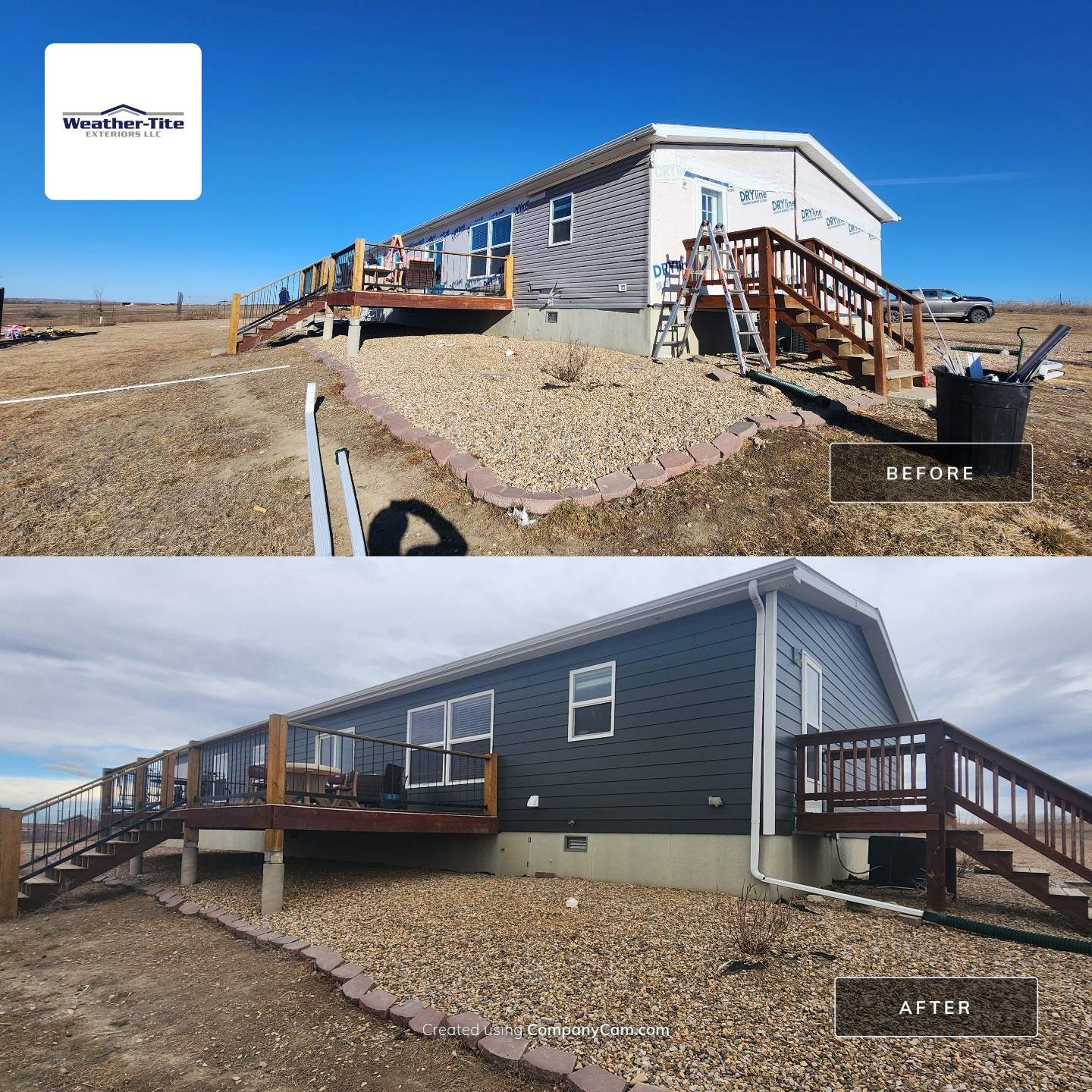 James Hardie Iron Gray Upgrade by Weather-Tite Exteriors LLC
