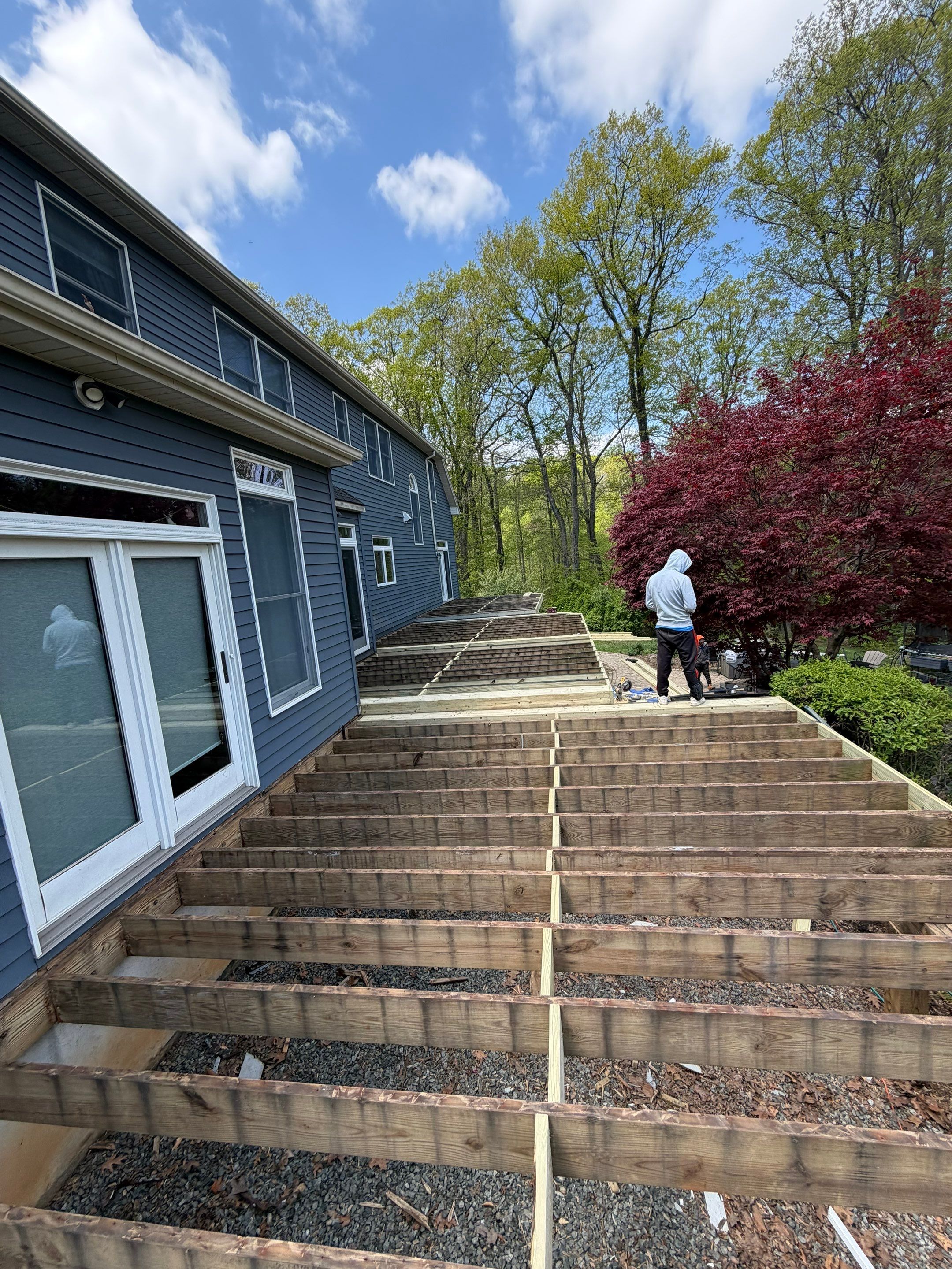 Deck Resurface In Mendham, New Jersey by deck guardian