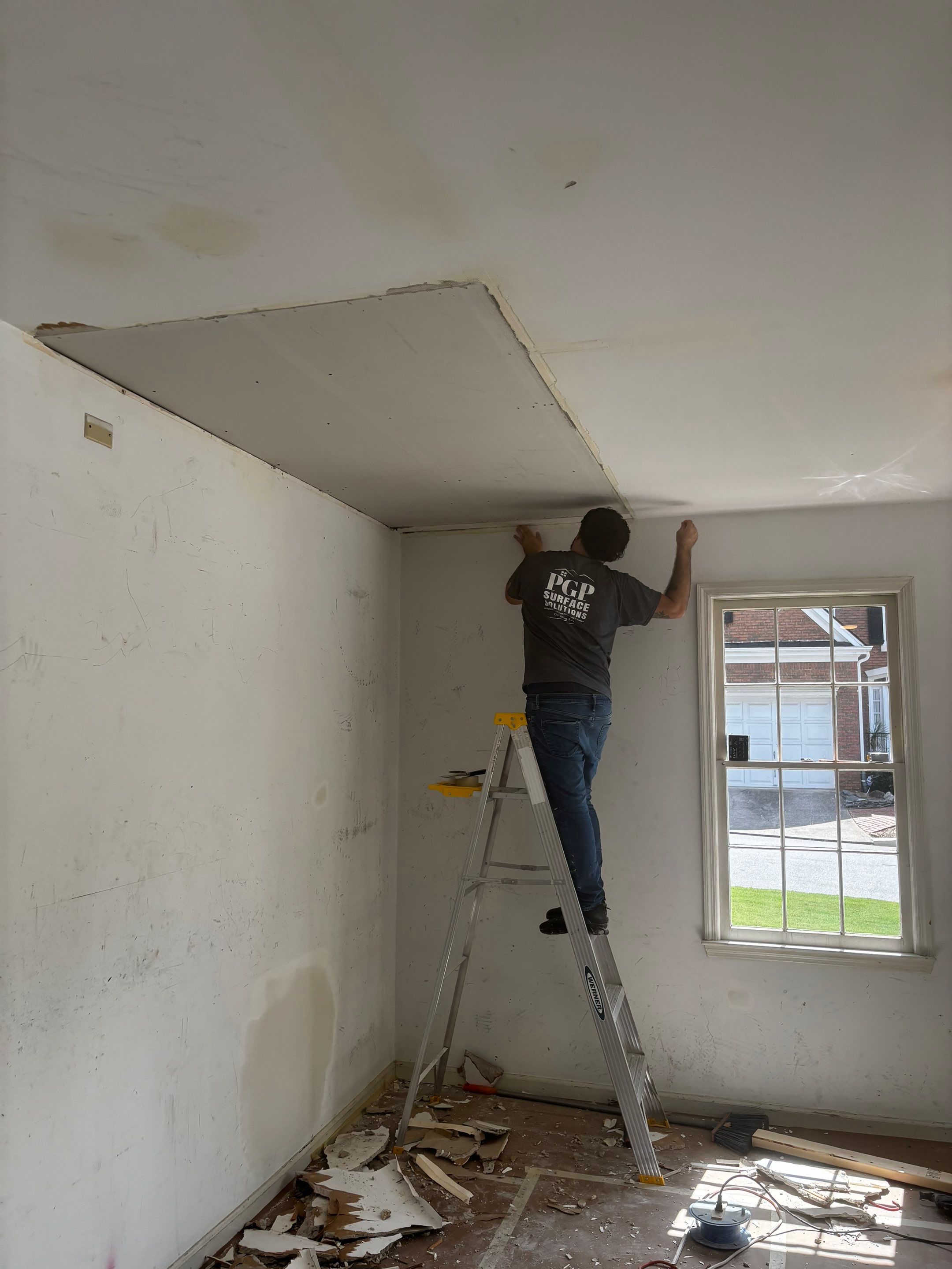 Drywall & Paint Project from Water Damage- Atlanta by PGP Surface Solutions, LLC