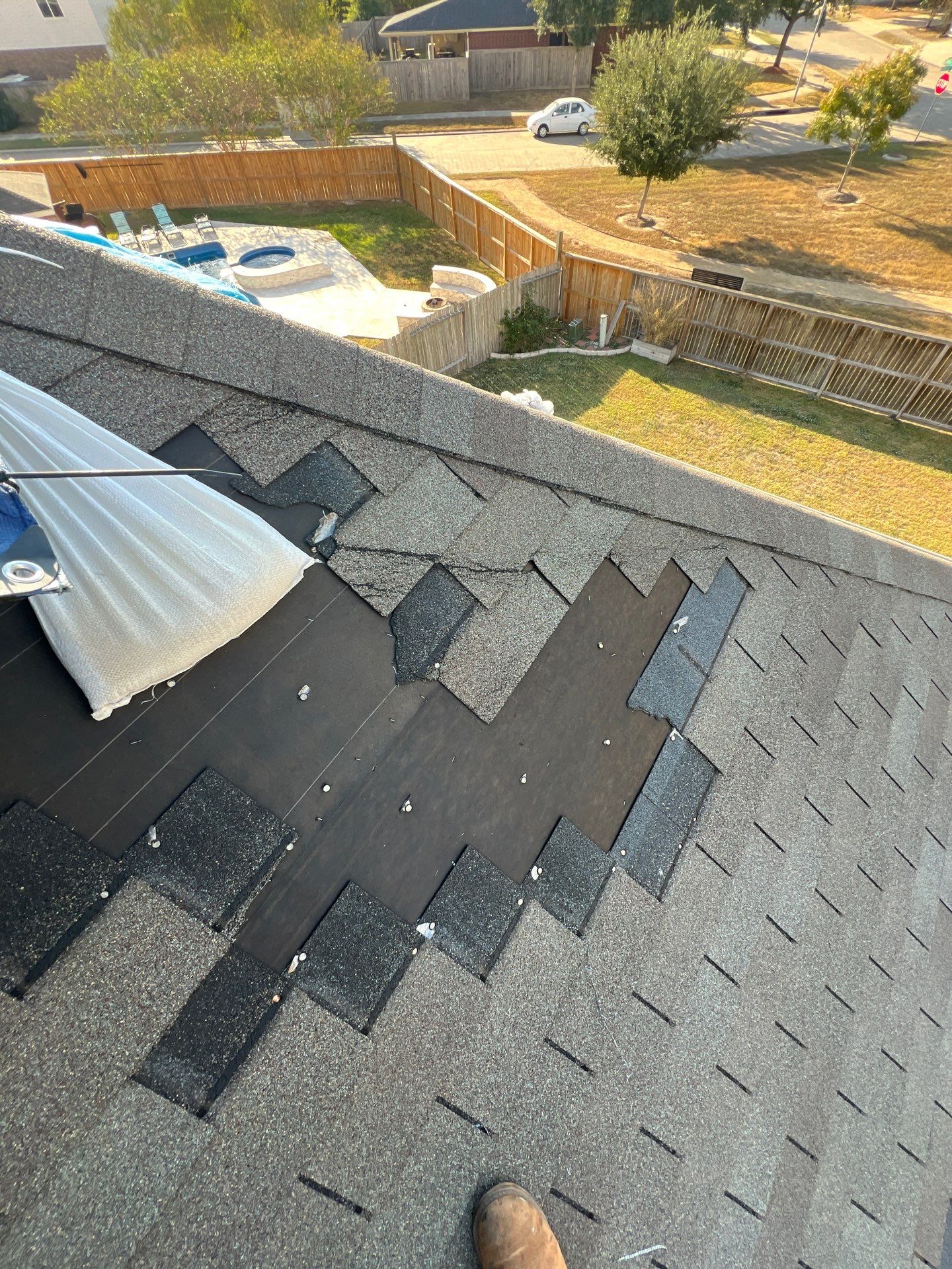 Residential Roofing Repair using Owen's Corning Duration (Lifetime) Shingles by Roof Repair Services LLC