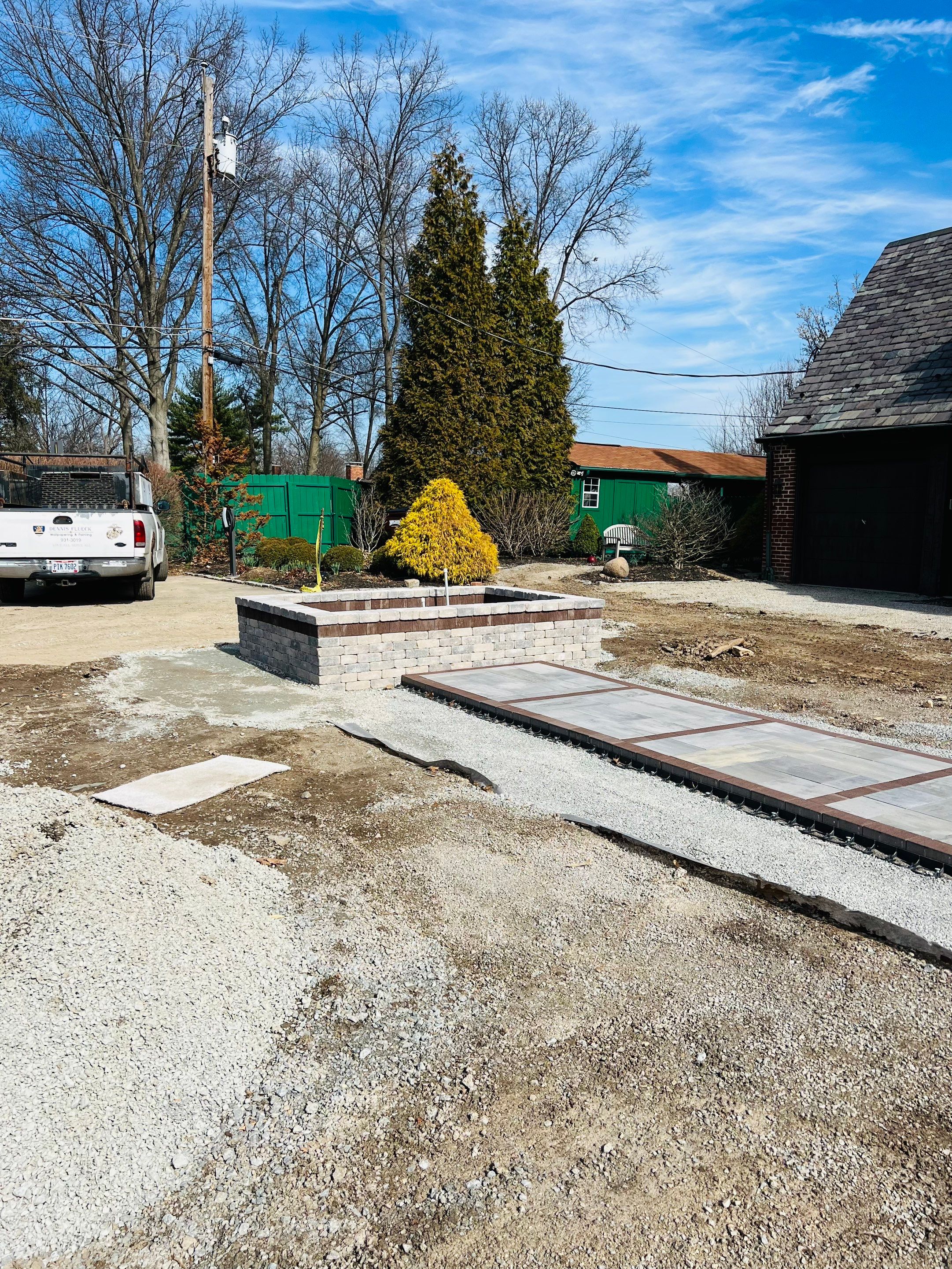 Hardscape Design & Install using Unilock Products by Reisenberg’s Lawn & Landscape, LLC