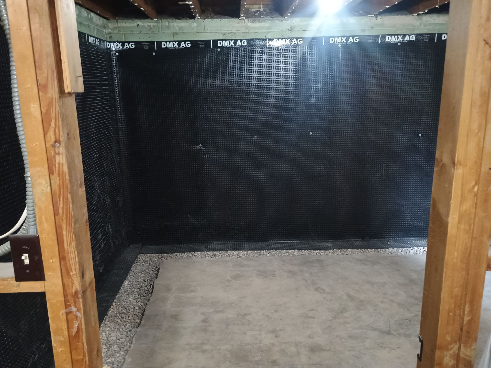 Interior Drain Tile & Wall Drainage in Southwest Minneapolis by Waterproofing Northeast