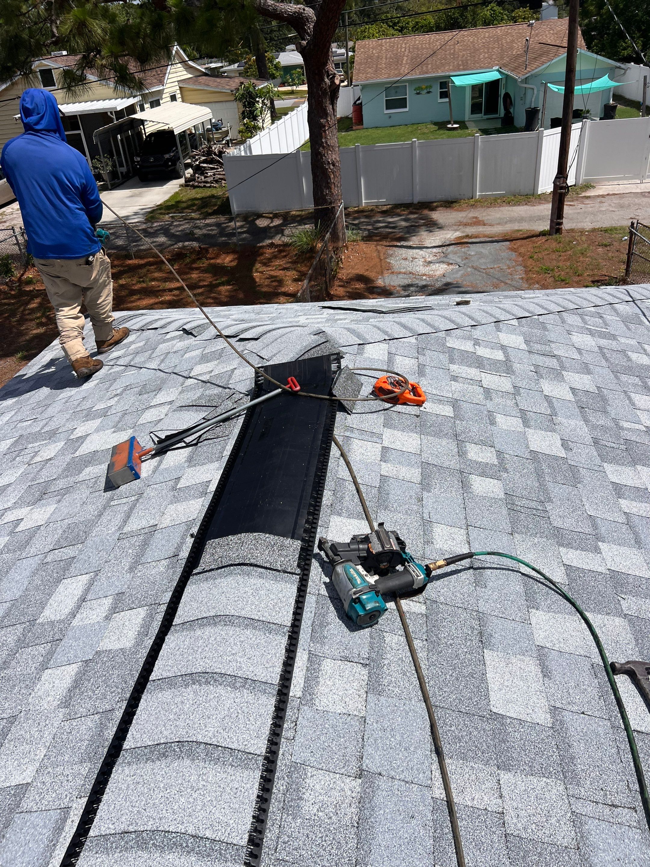 Project in St. Petersburg 33710 by Mitchell Roofing Company LLC 