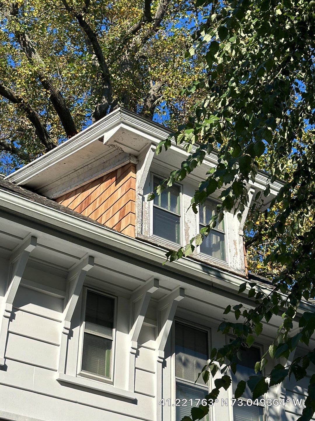 Siding Repair using Wood Shake by A Plus Exterior