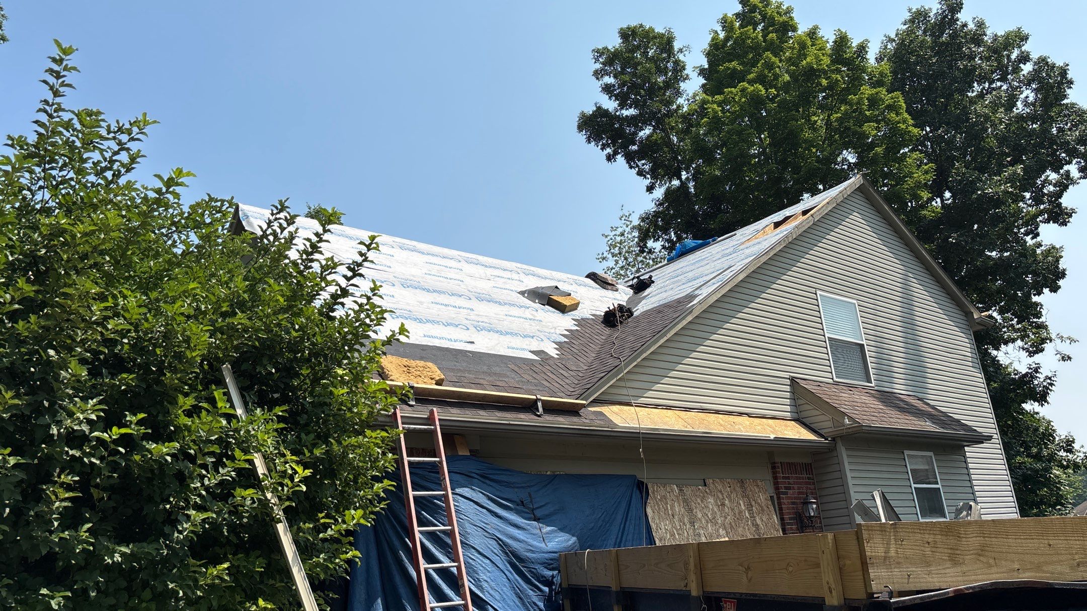 Roof Replacement using CertainTeed Landmark Max Def Shenandoah by 180 Contractors