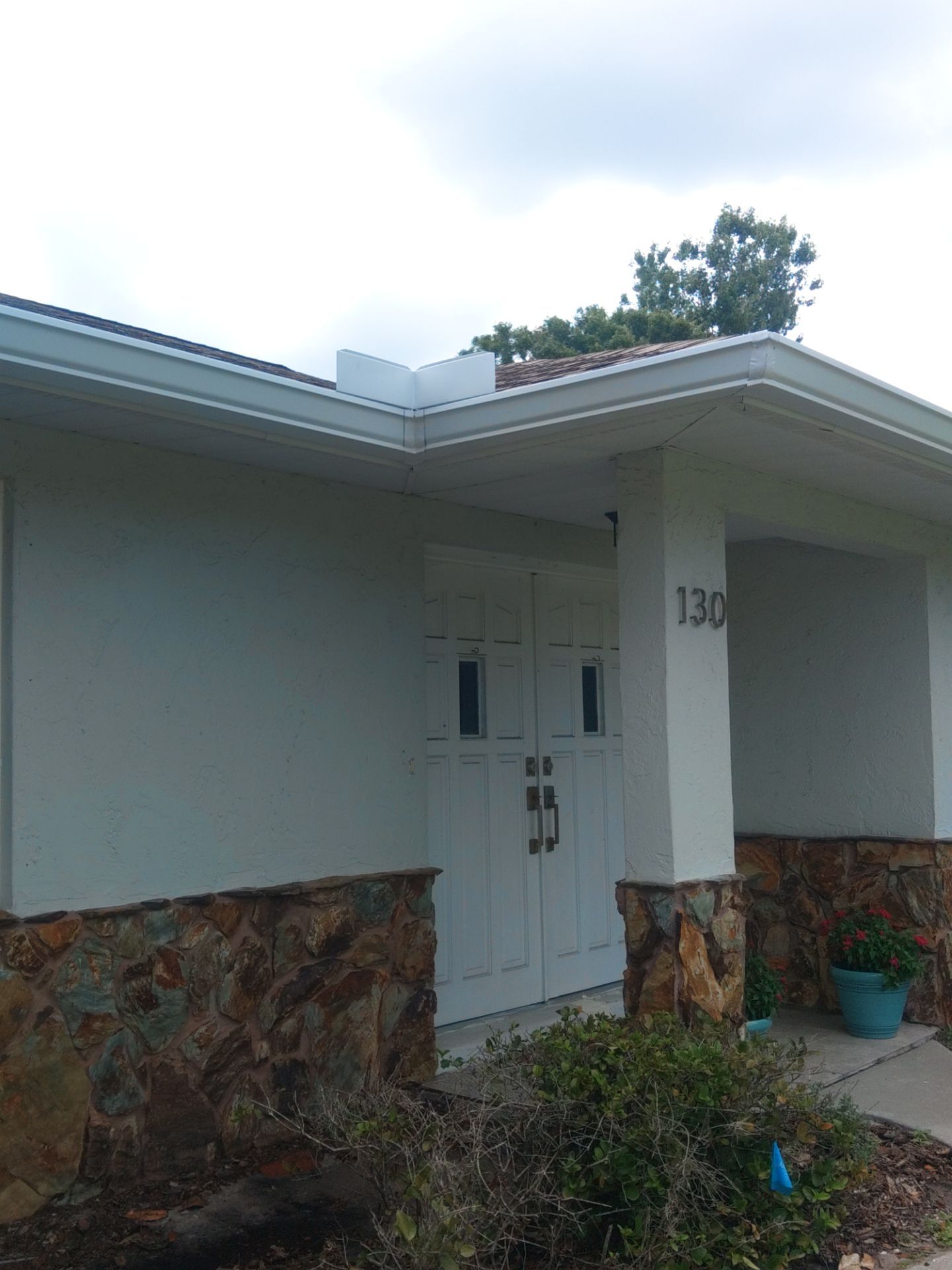 Leaf Guard System Installation in Sarasota FL by Gutter Professors