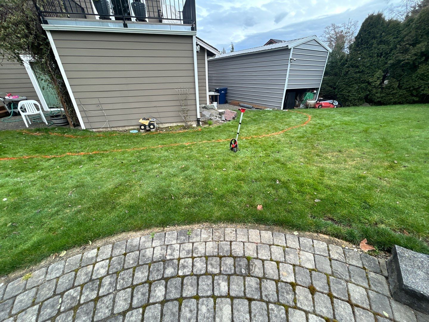 Wayne | Concrete patio & Walkway by Jireh Asphalt & Concrete Inc 