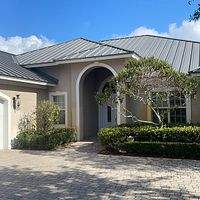 24ga 1.5" Mechanical Seam Slate Gray by Total Roofing System The Metal Roof Experts