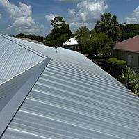 26ga 1" Nail-Strip Mill Finish  by Total Roofing System The Metal Roof Experts