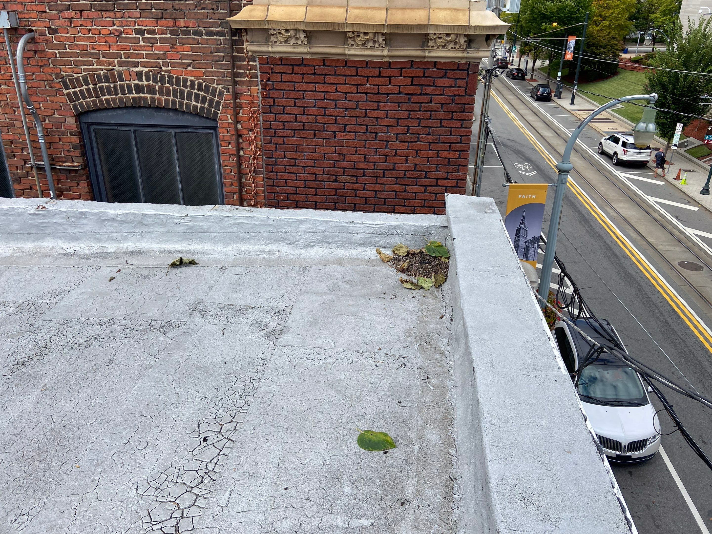 Commercial Roofing Coating using Everest Silicone Coating by Georgia Roof Advisors