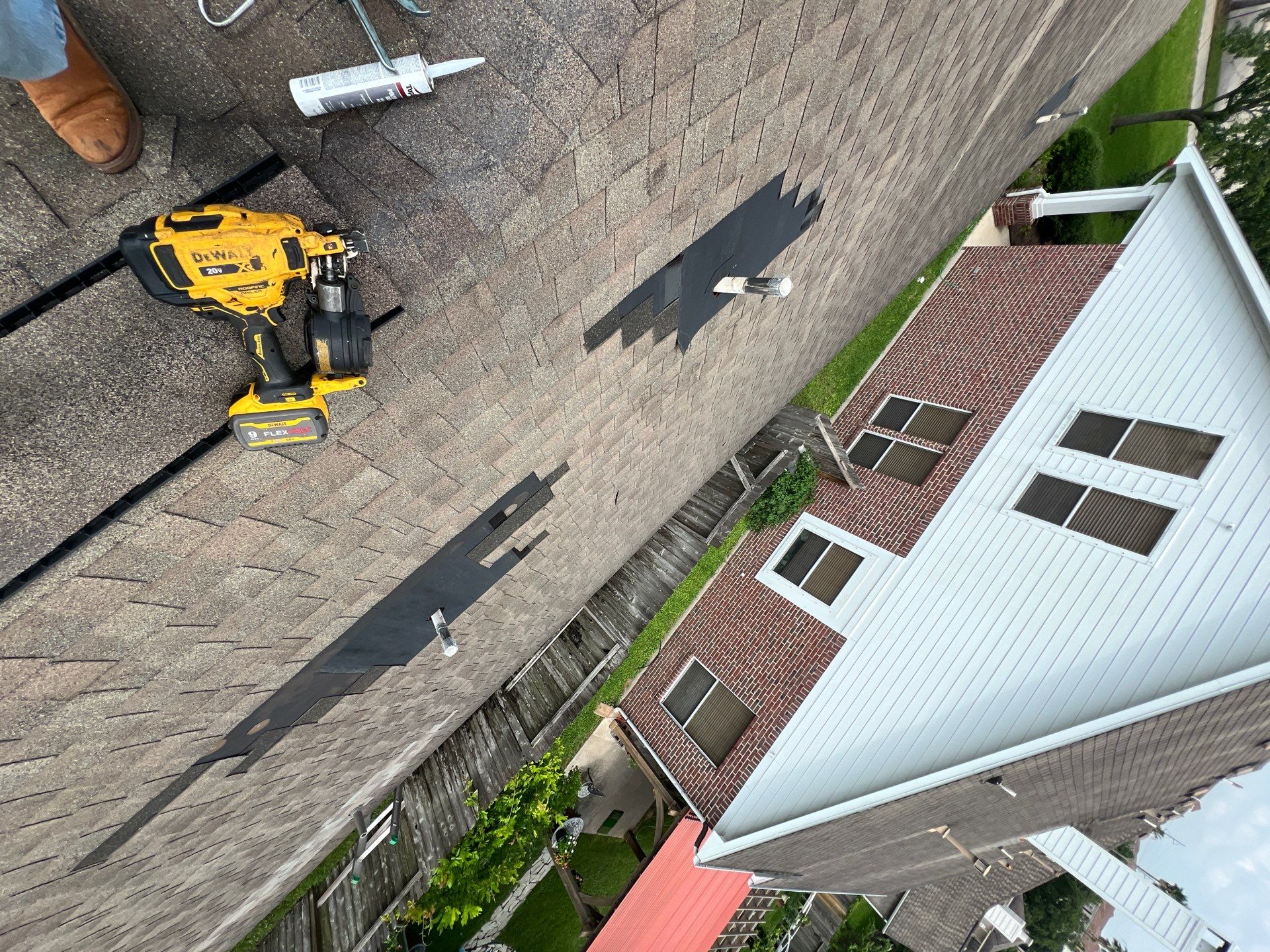Hail Damage using Owen's Corning Duration (Lifetime) Shingles by Roof Repair Services LLC