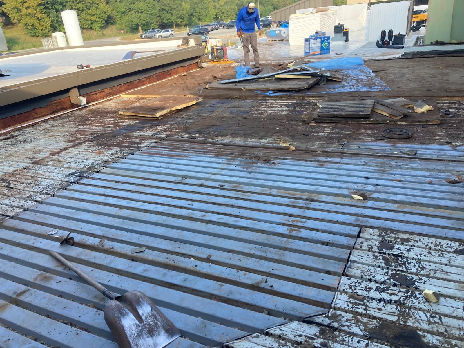 Unity Point Biohazard by Grell Roofing