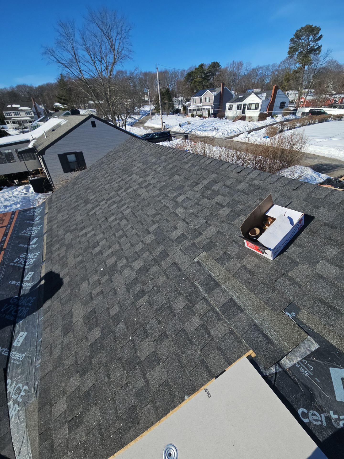 Roof Replacement-Woburn by woodland homeworks