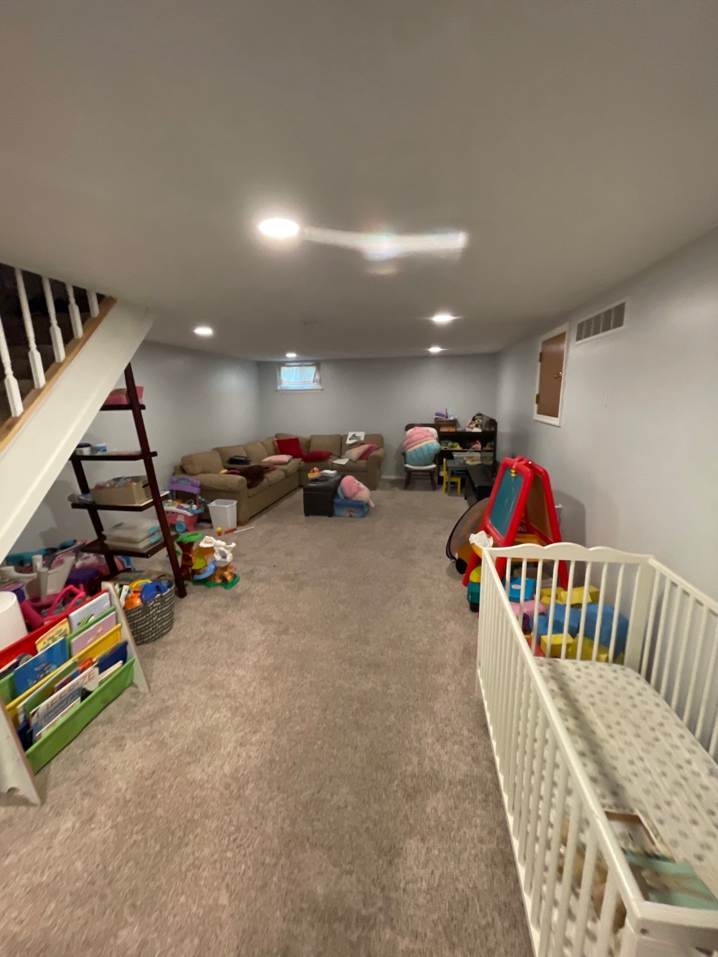 Fresh Color, Fresh Energy: Basement & Bedroom Makeover in Oreland by Groovy Hues