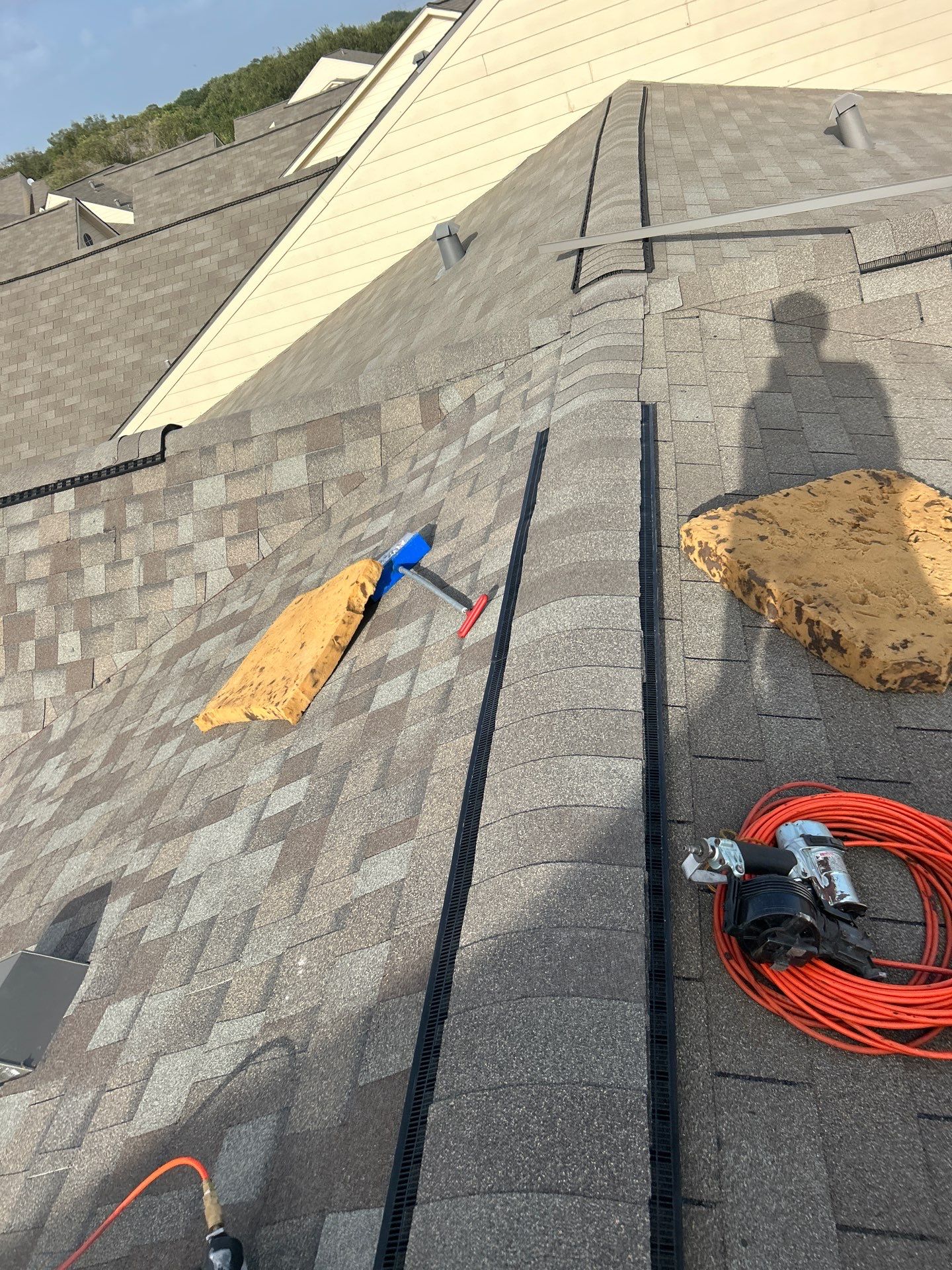 Residential Roofing Installation using Owen's Corning Duration (Lifetime) Shingles by Roof Repair Company