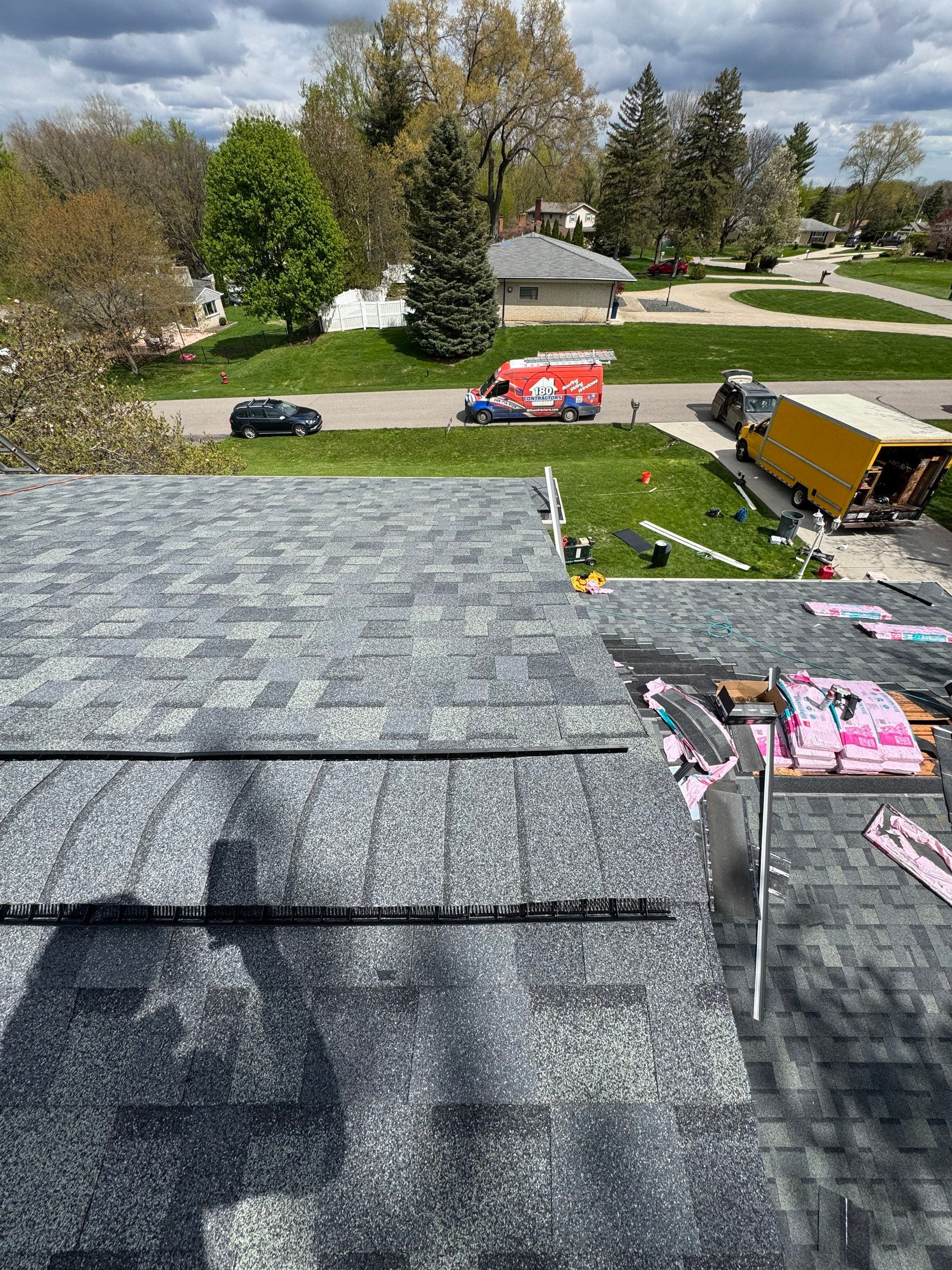 Roof Replacement using Owens Corning Tru Definitions by 180 Contractors