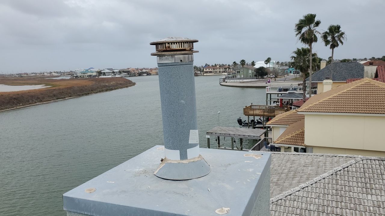 Chimney Cap Replacement by Lighthouse Roofing