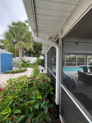 High-Performance Seamless Gutters Installed in Sarasota FL 