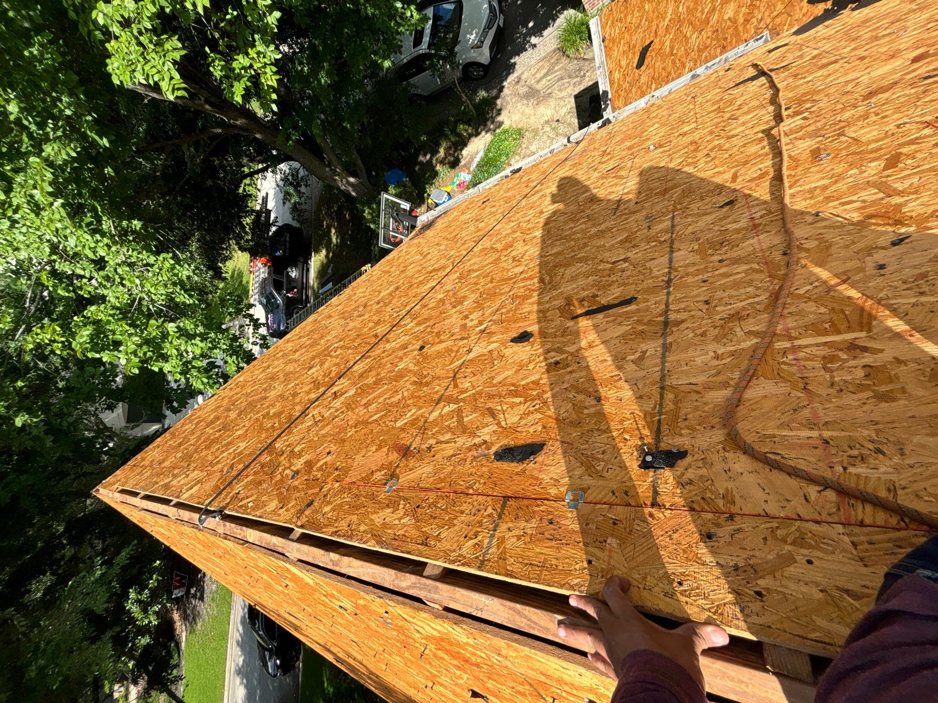 Residential Roofing Installation using Owen's Corning Duration (Lifetime) Shingles by Roof Repair Company