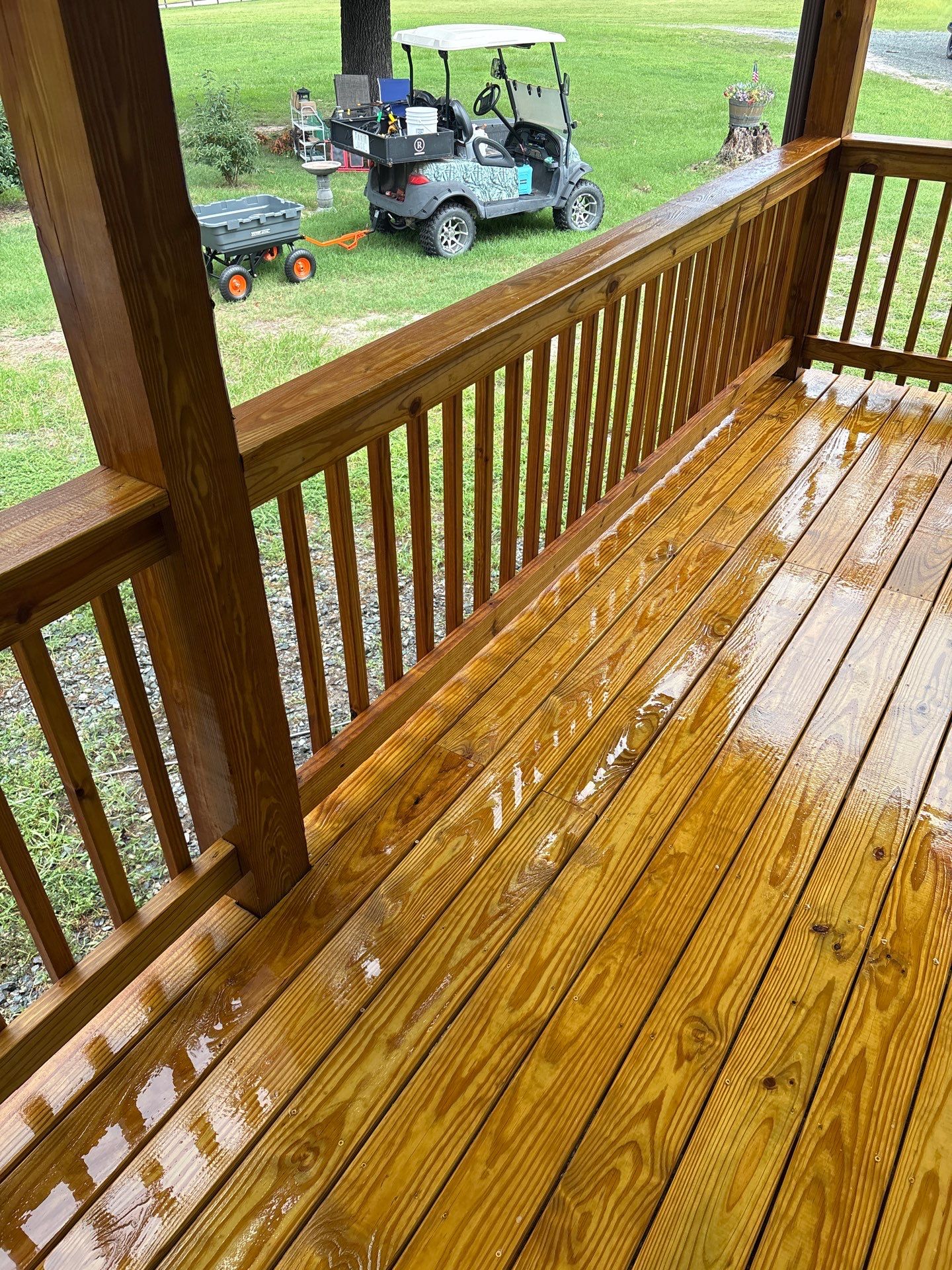 Deck using Wood Sealant by DuraSeal