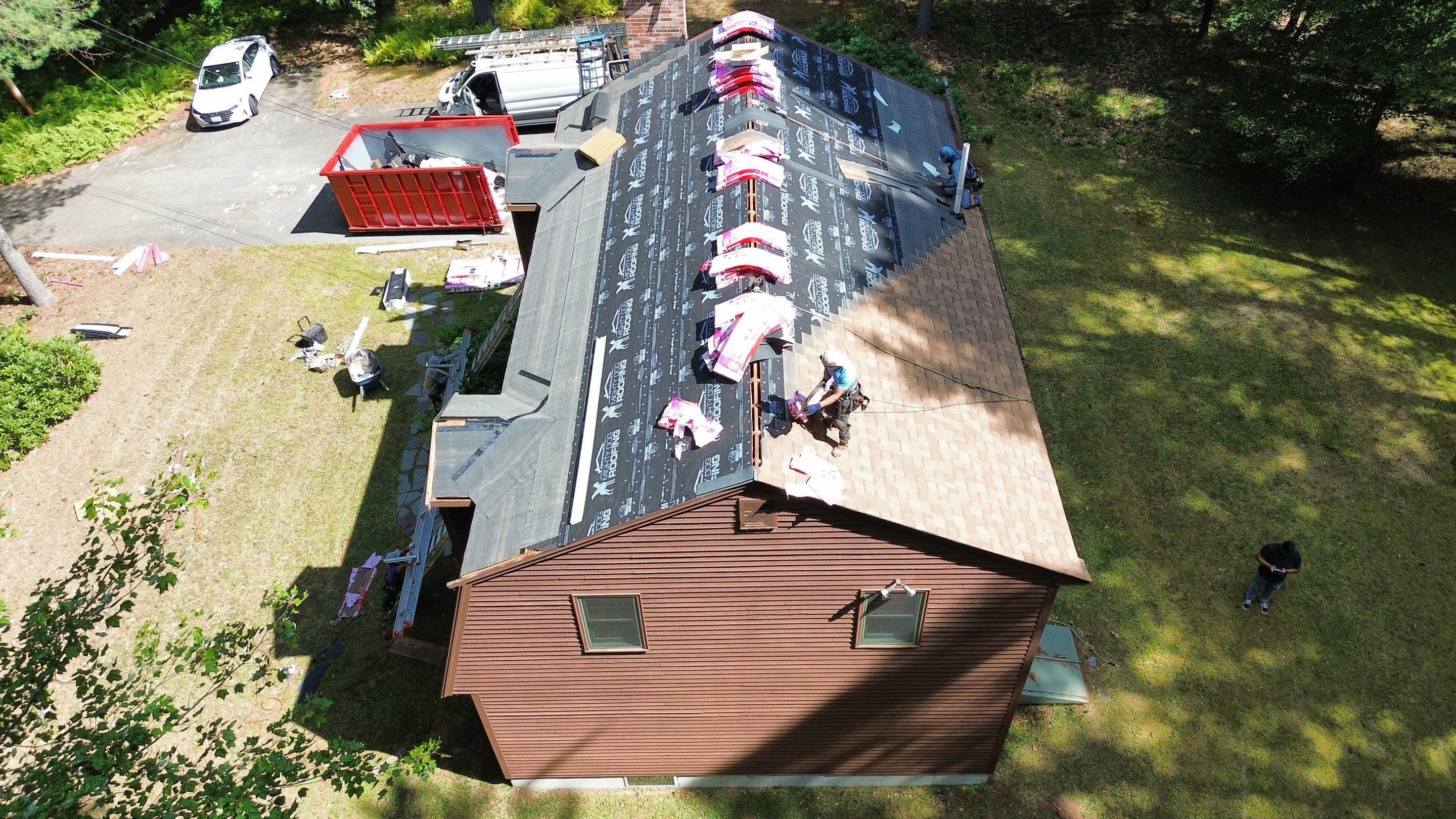 Roof Replacement – Rosalie Brown, MA by Mighty Dog Roofing of Greater Middlesex County