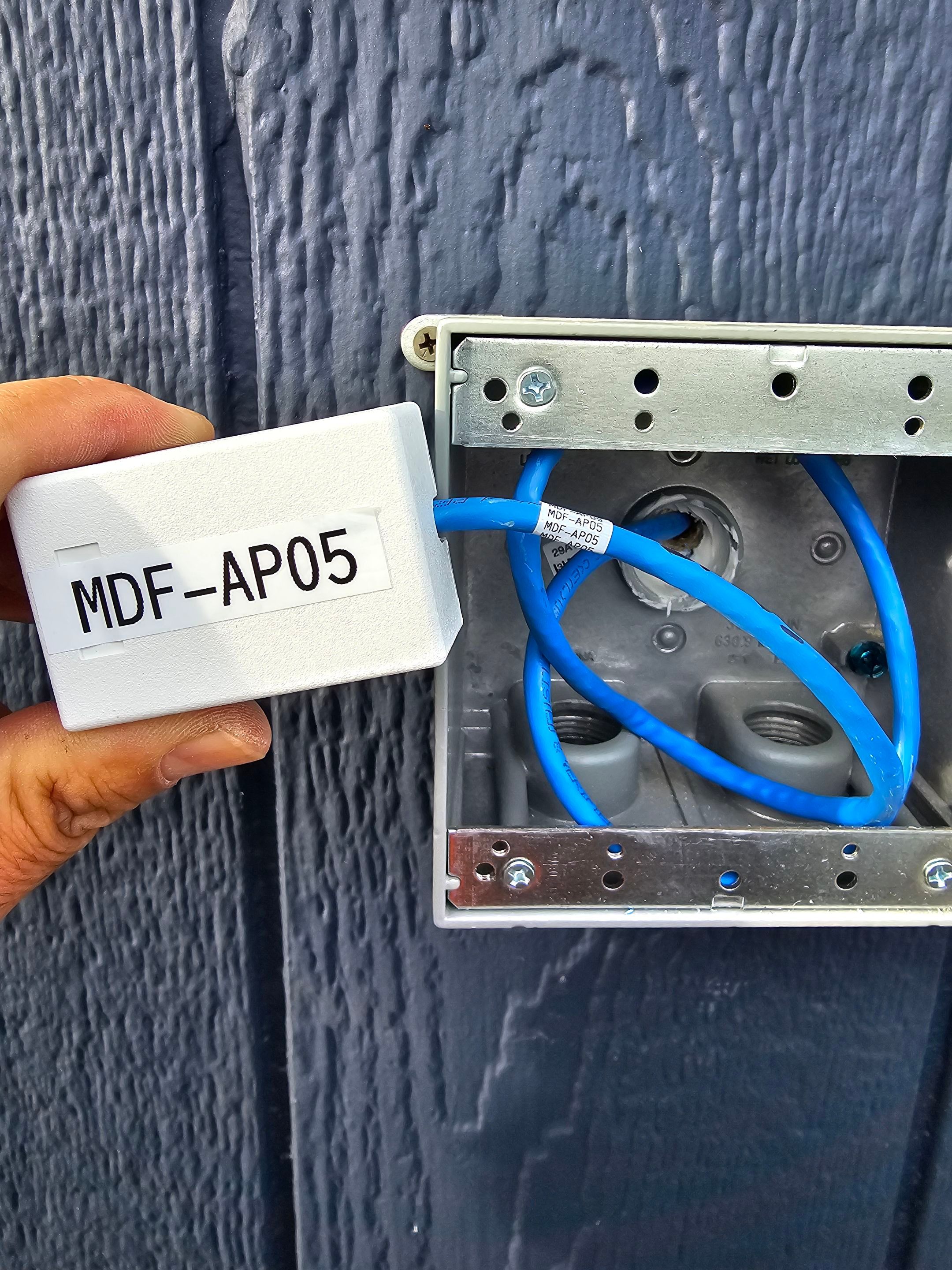 Structured Network Cabling Project in Temecula by Ring and Ping Inc.