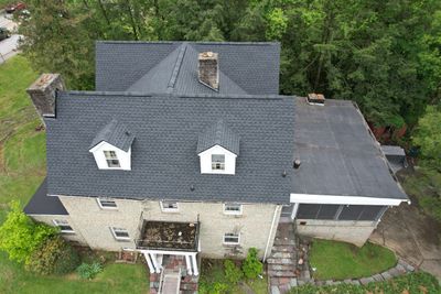 Residential Roofing Installation using GAF Timberline HDZ Charcoal
