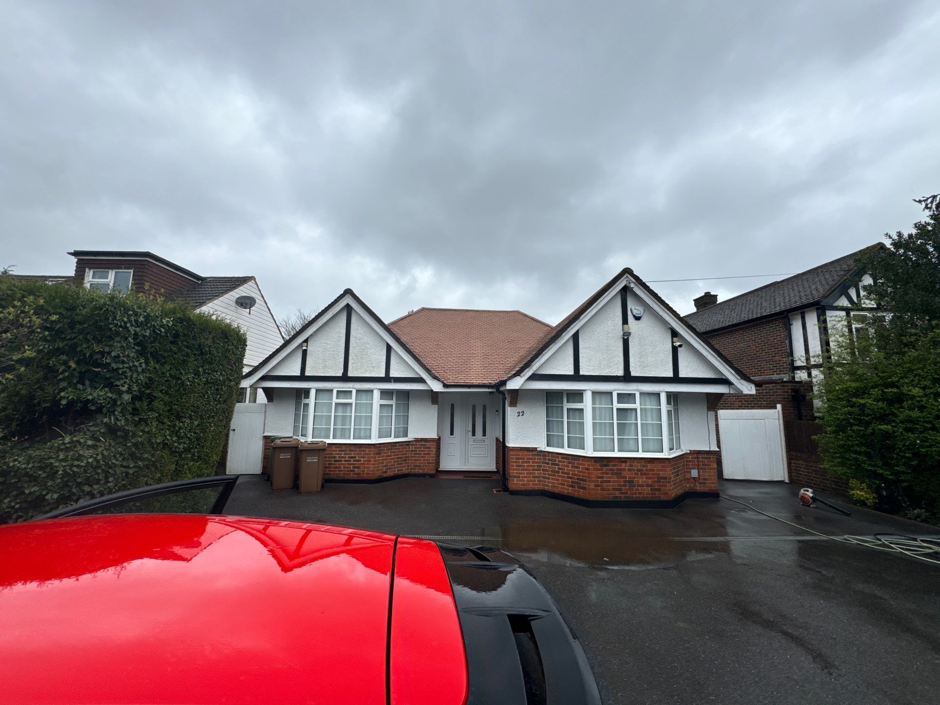 Exterior Clean - Roof - Patio - Driveway using honda 21 ltr/min by Ges Exterior Cleaning ltd