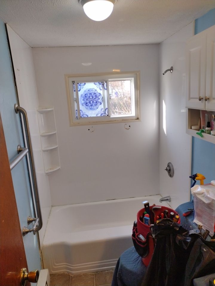 Walk-In Shower Replacement in Springfield, MA  by Yankee Home Improvement