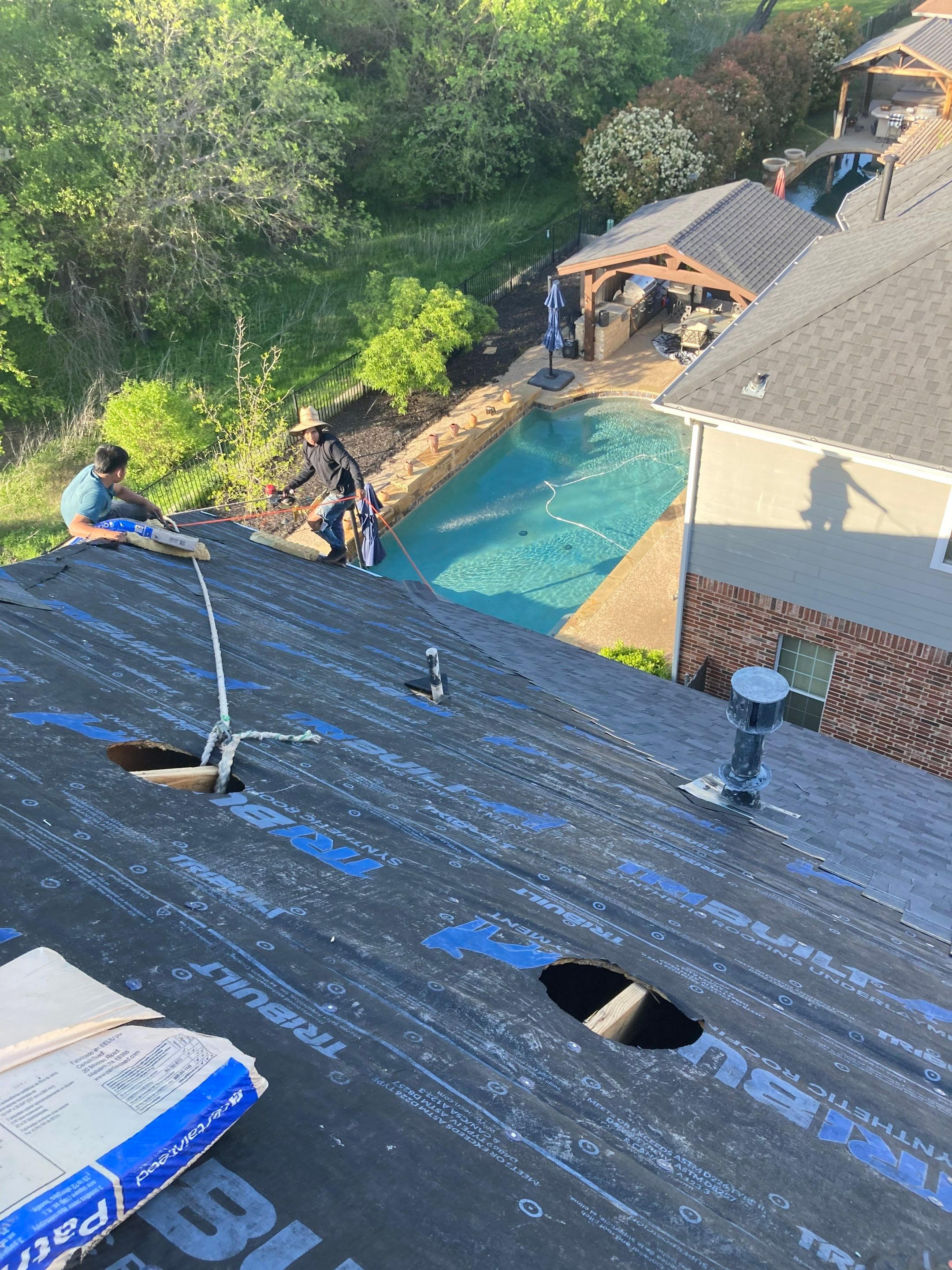Project in Mansfield by Rhino Roofing and General Contracting, LLC
