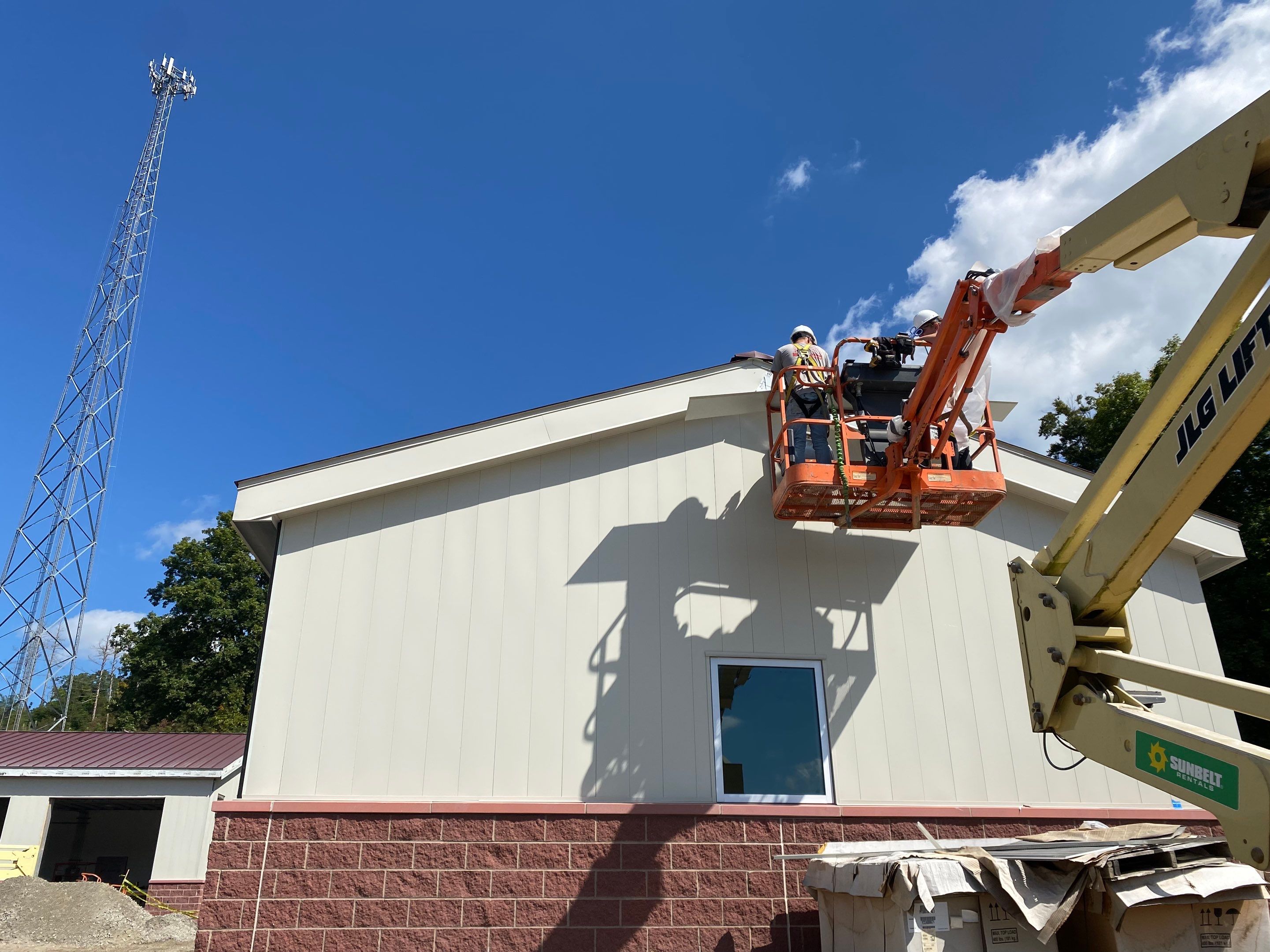 Nelsonville Water Treatment by Nitro Roofing and Construction