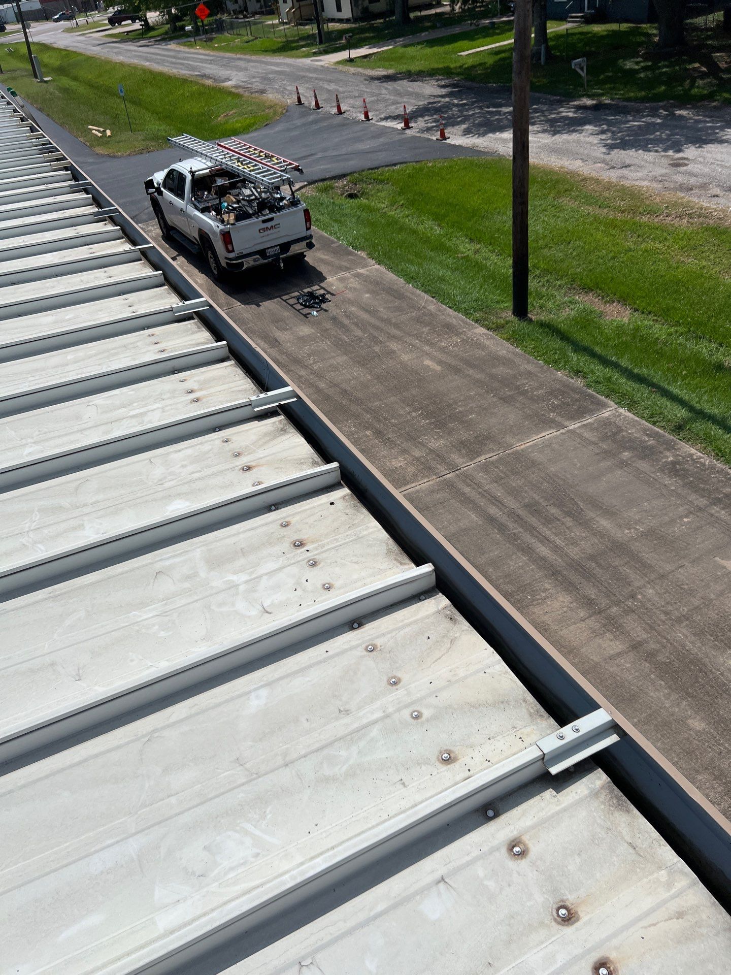 Commercial Roofing Repair using Metal by Roof Repair Company
