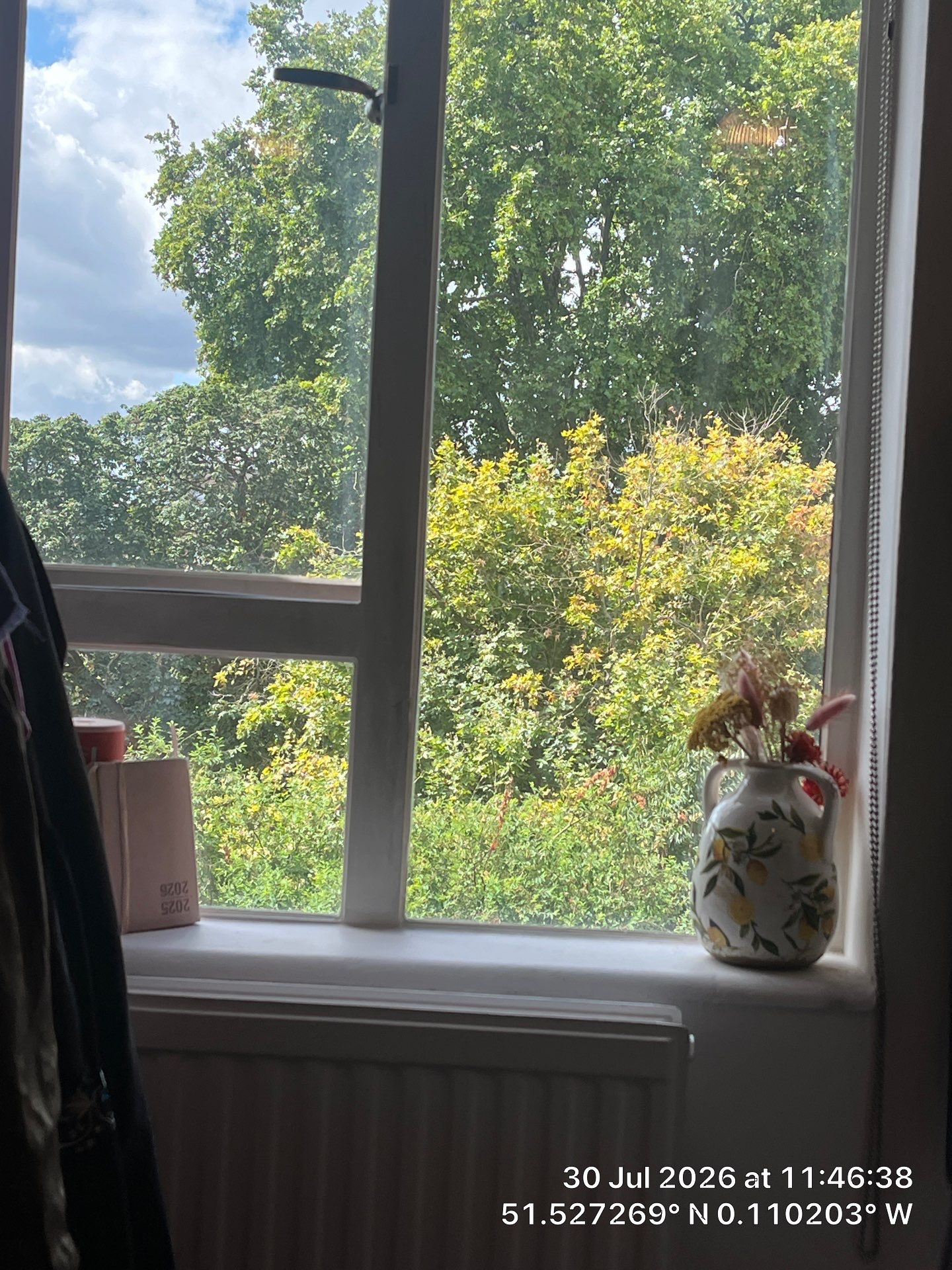 White Window Frame and Panel Radiator Installation in London by CompanyCam Sales Demo