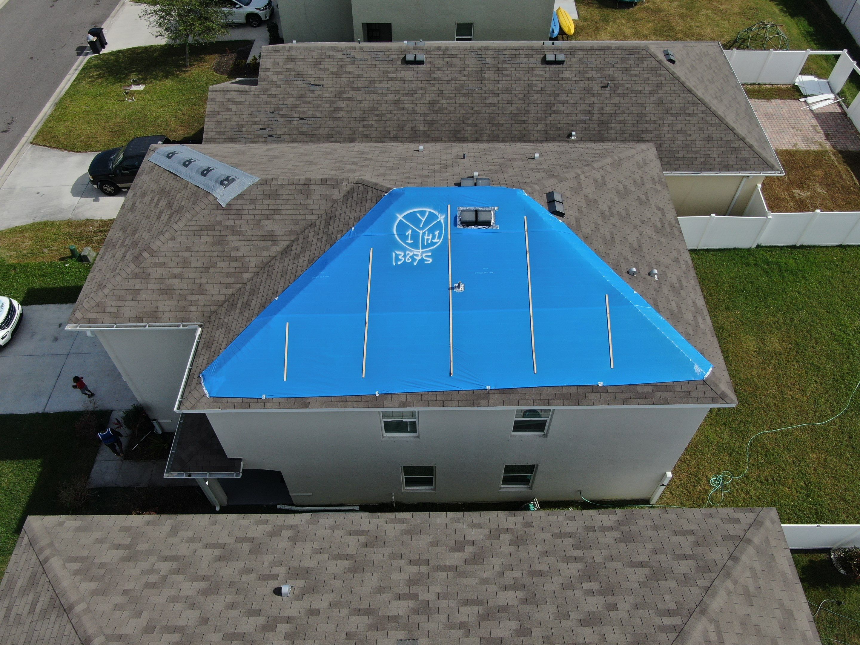 Roof Damage Claim in Palmetto by FLAPA & KeyStone