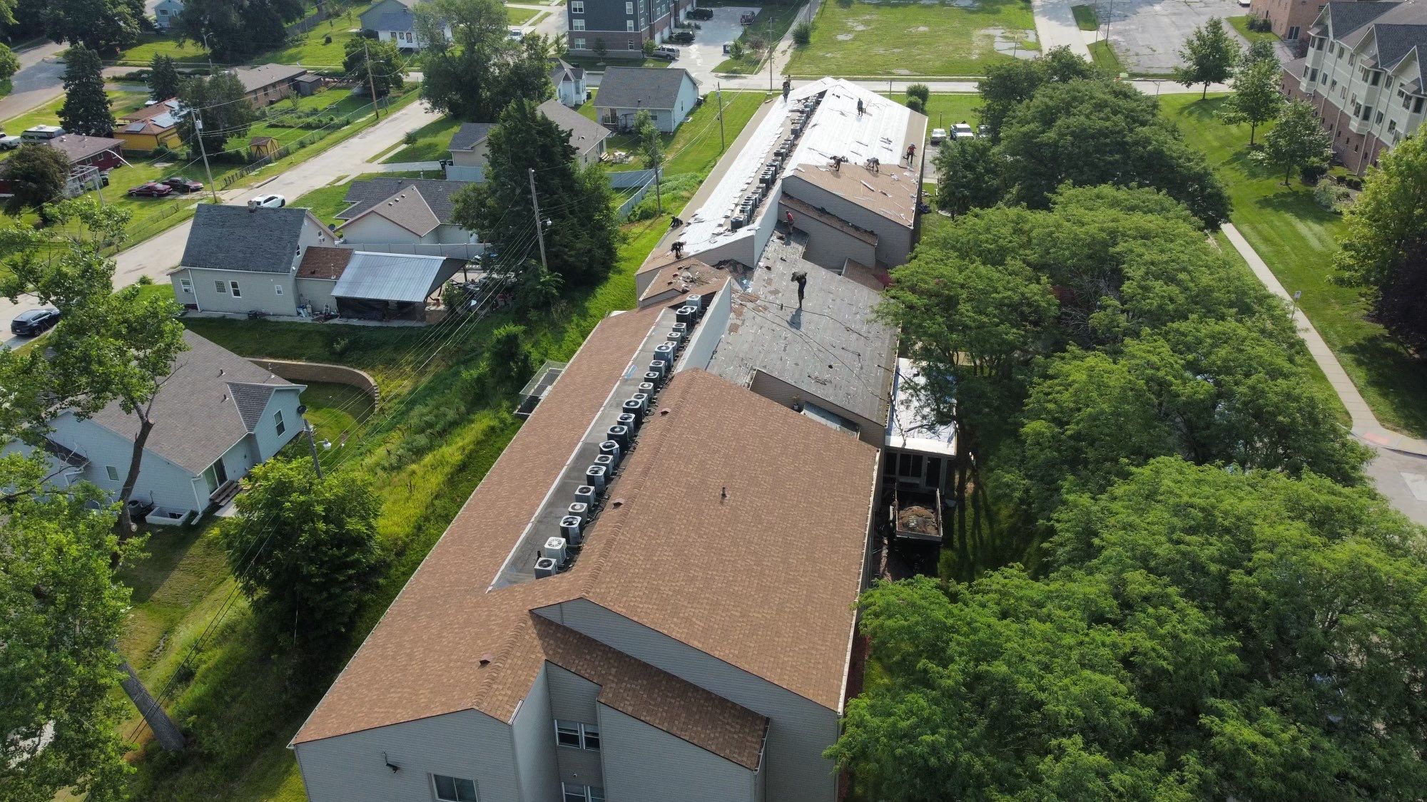 Lightning Commercial Restoration using Tamko Titan by Lightning Exteriors