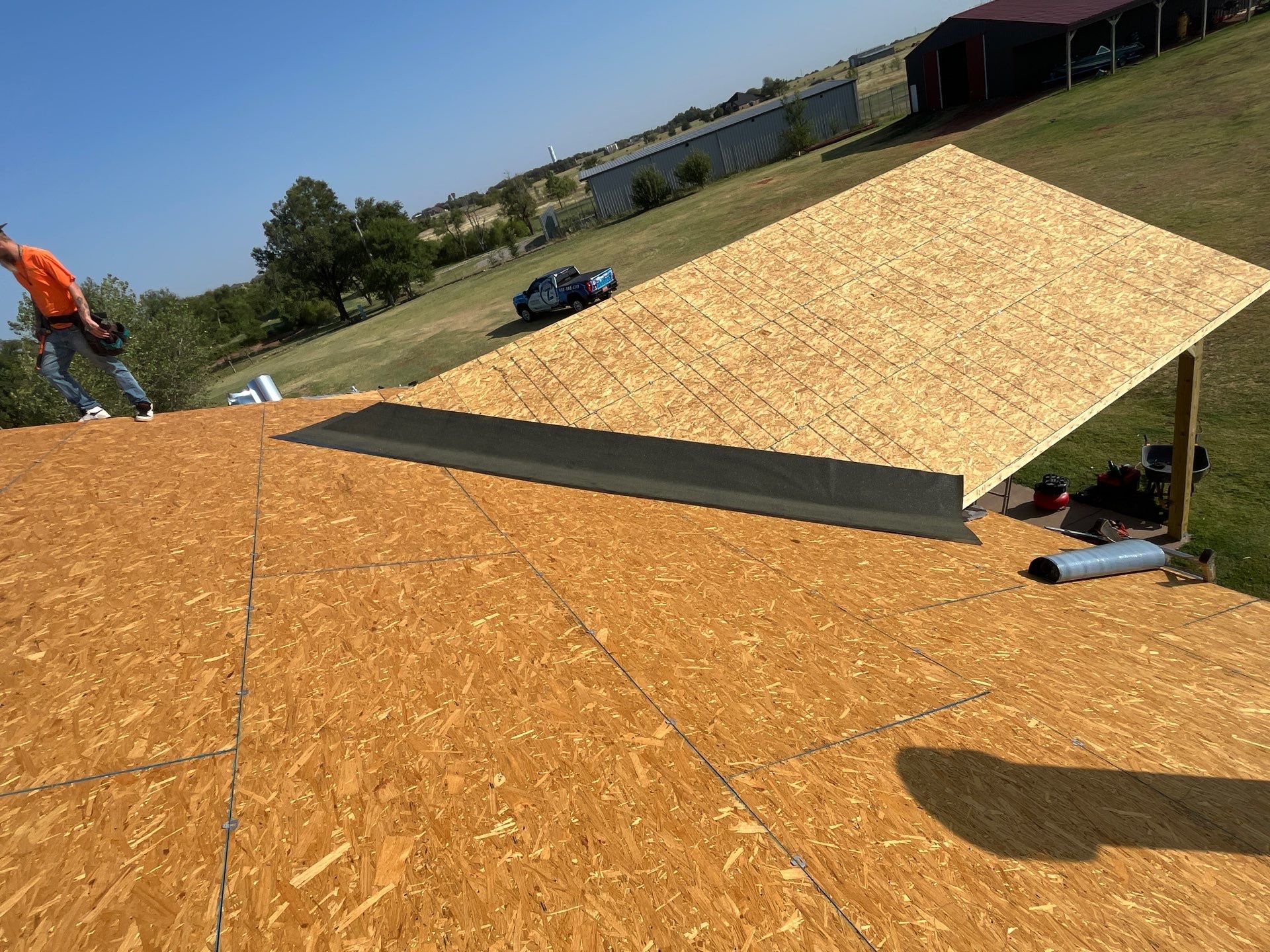 Residential Shingle Roof Replacement and Workshop Roofing in El Reno by Z Construction & Roofing, LLC