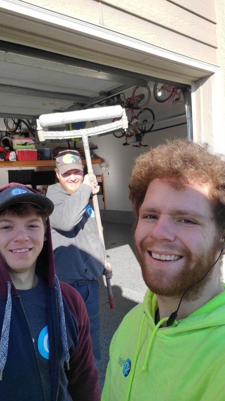 Garage using Domino  by Select Painting, Coatings & Garage Cabinets