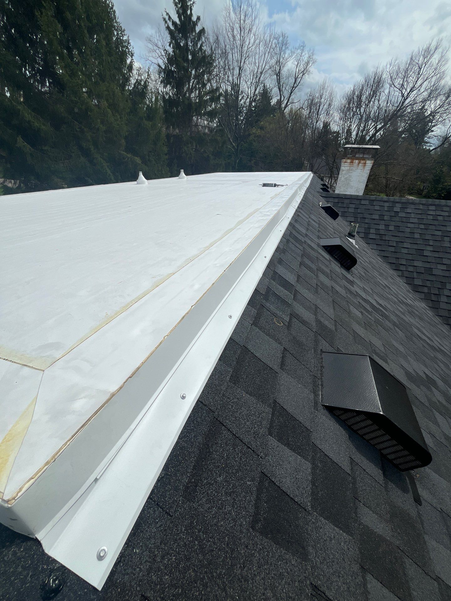 A gorgeous new roof to start on rebuilding the life in this home.  by Level Up Roofing and Restoration Services LLC