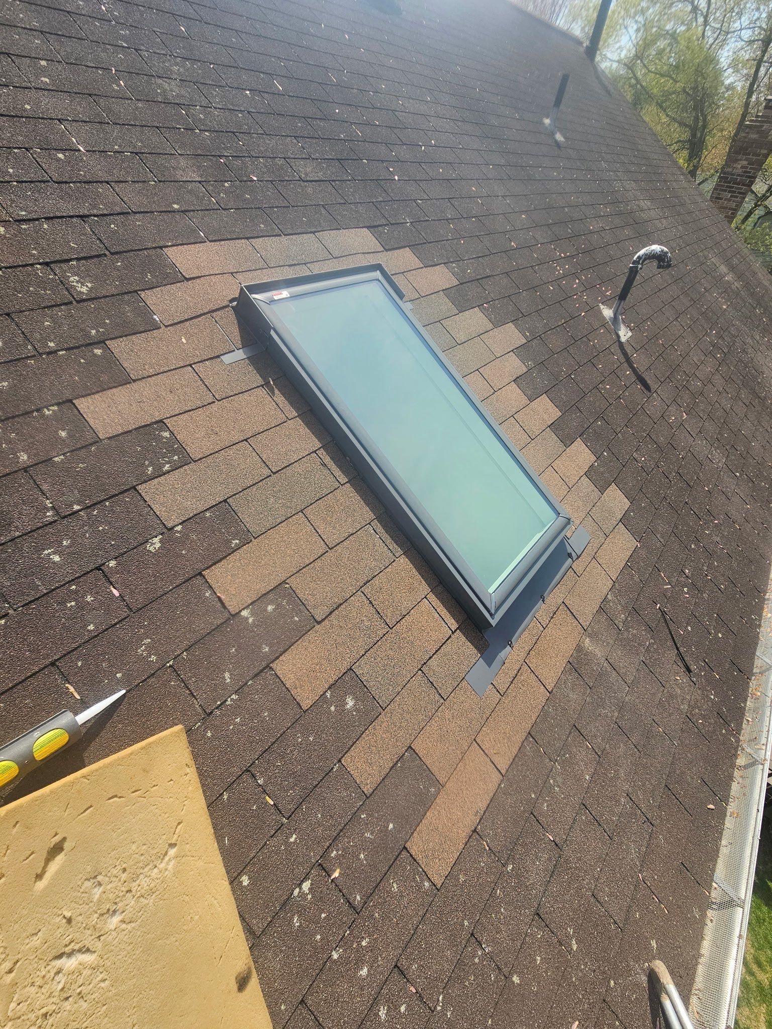 Skylight replacement without full roof replacement by Window Depot of Annapolis