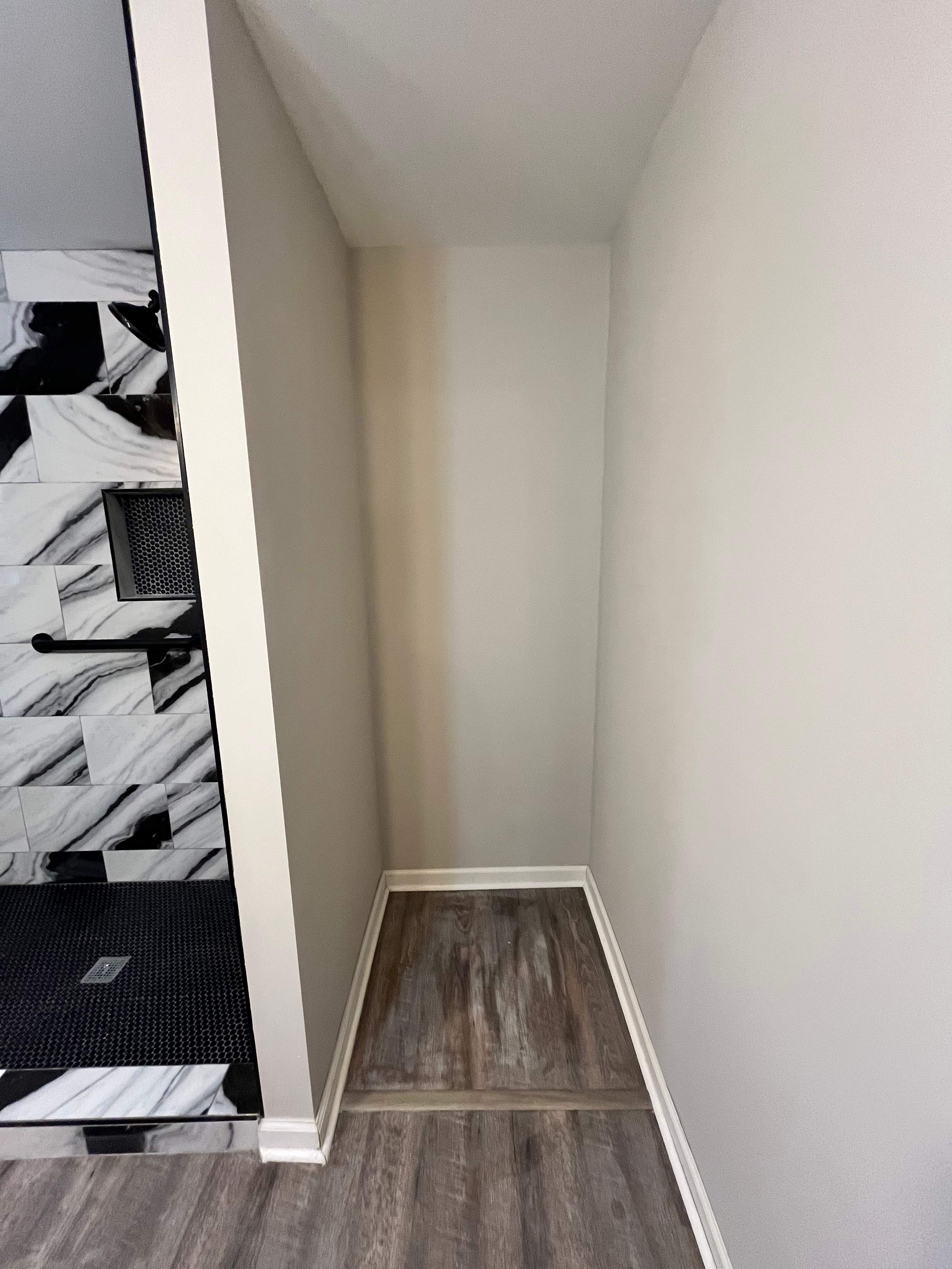Tub to walk-in shower conversion by Prudencio