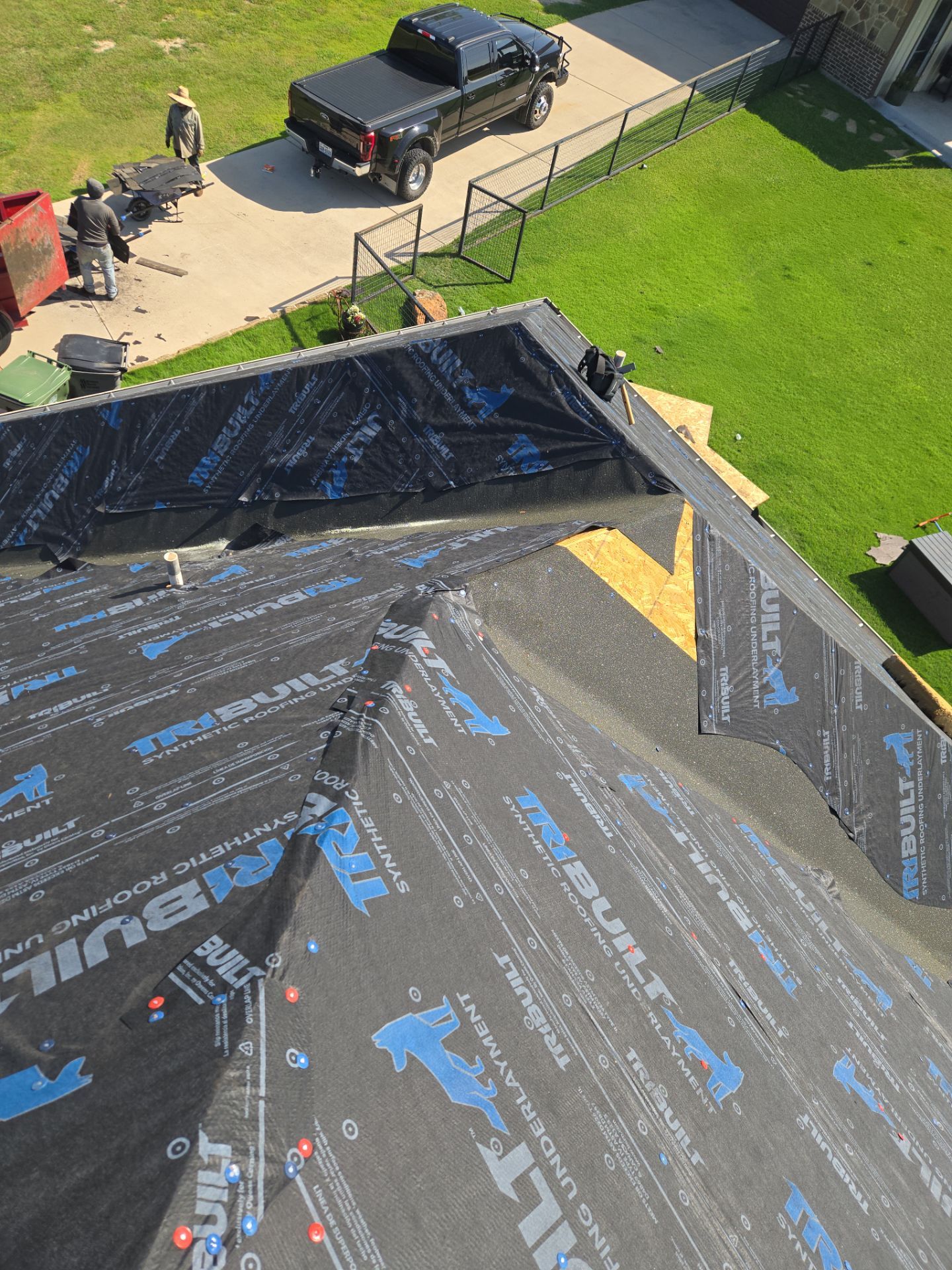 Project in Azle by Lonestar Roofing and Restoration LLC.