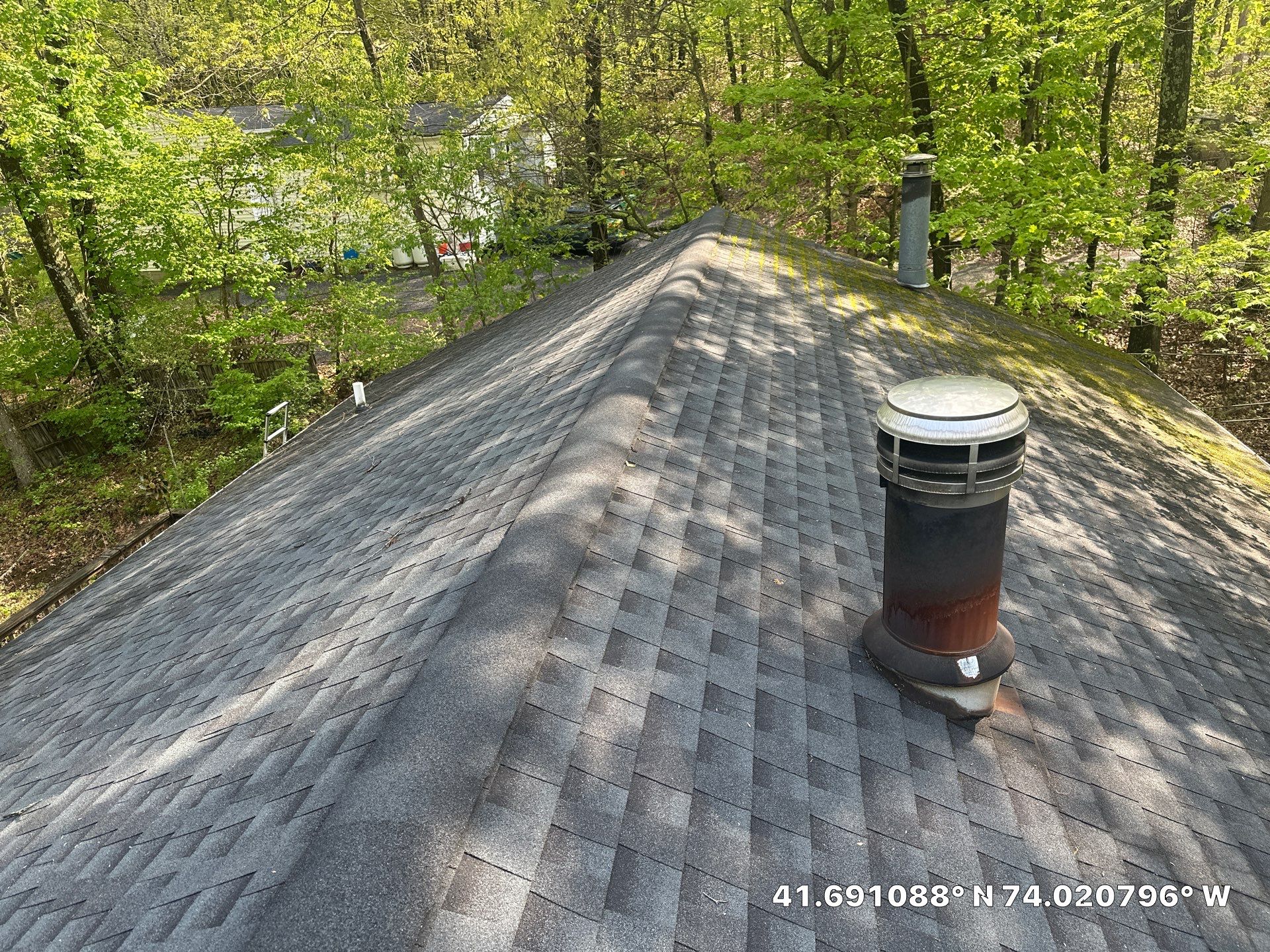 New roof near Rocking Horse Ranch by roberts roofing