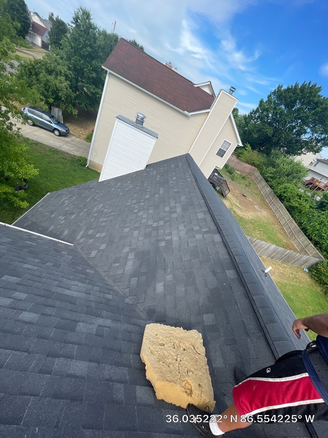 Insurance Paid for this New Owens Corning Oakridge Roofing System by Undersun Roofing 