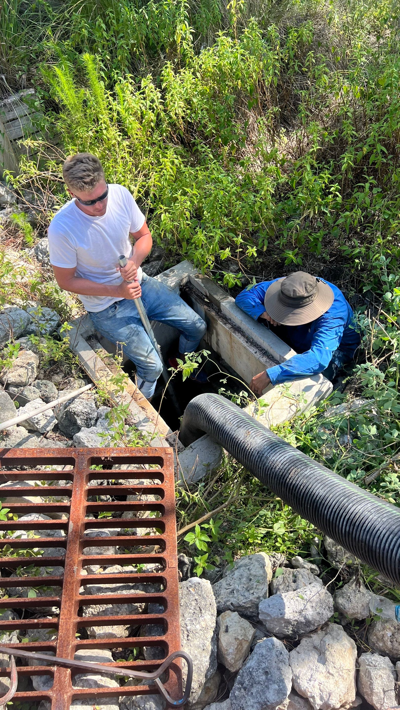 North Naples Community Stormwater Catch Basin Cleaning by APS Power & Water