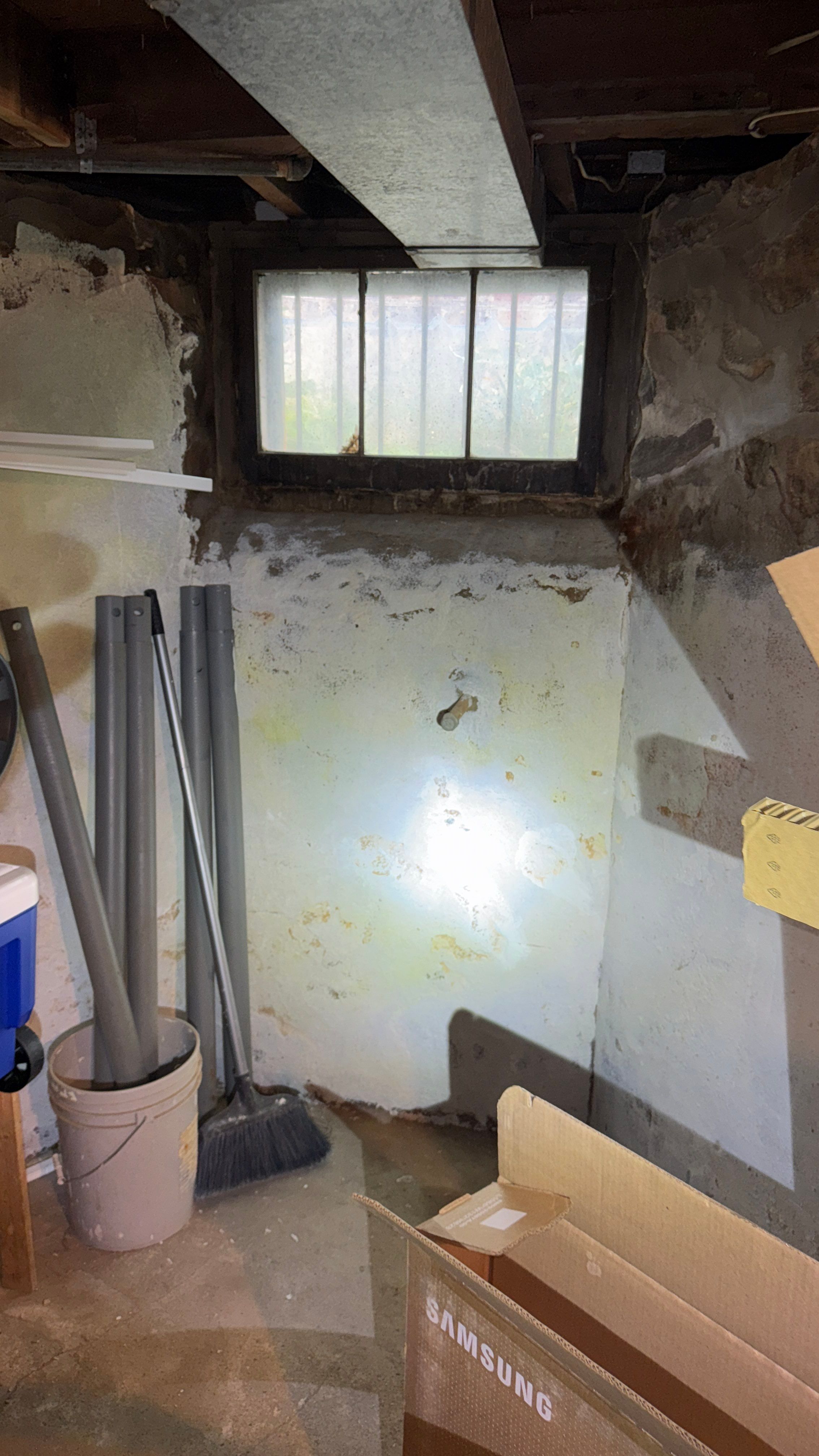 Interior French Drain Mt Tabor, NJ by Pure Service Pro, LLC 