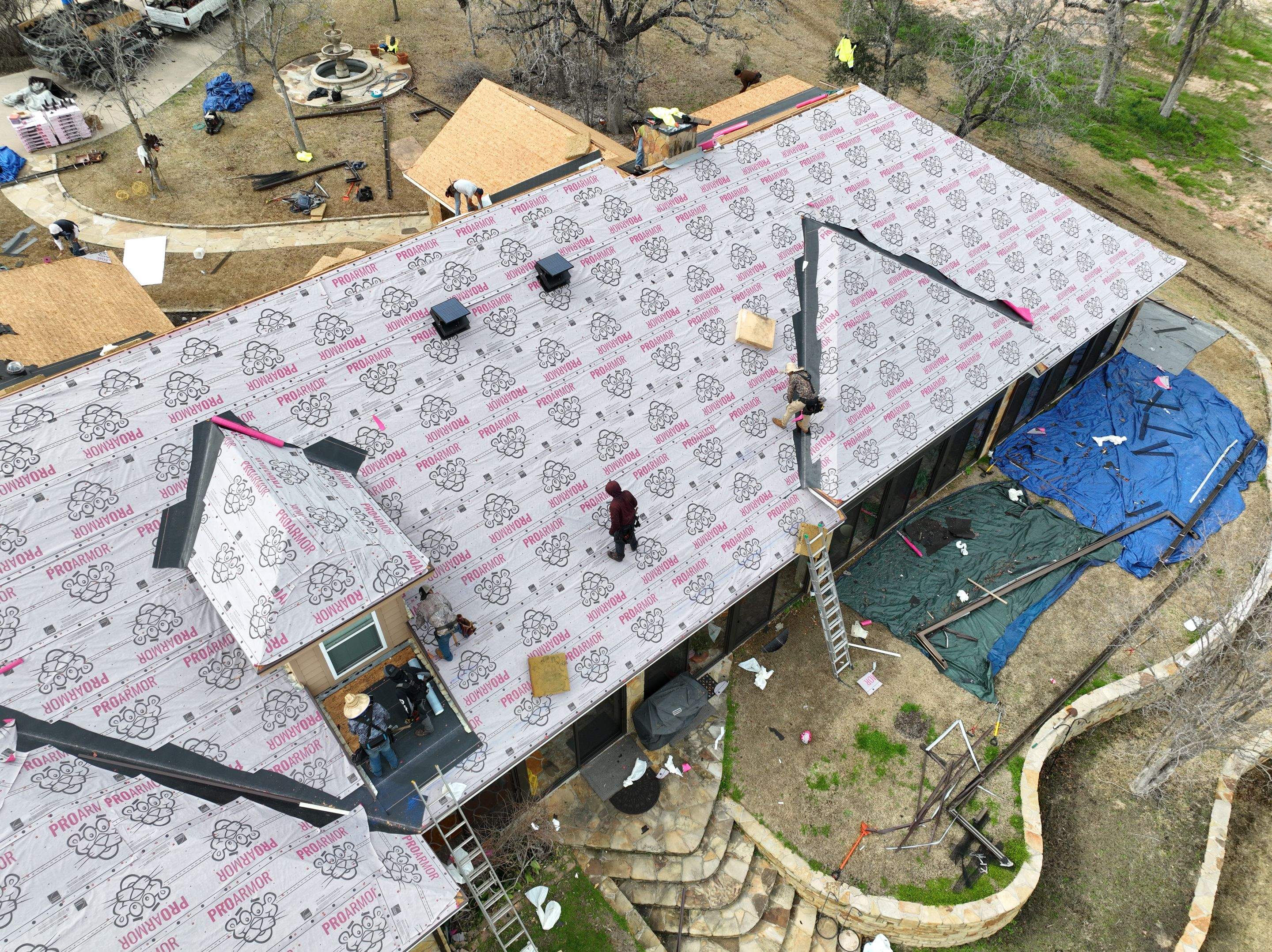 Residential Roofing Installation using Owens Corning Duration by Becker Roofing and Exteriors