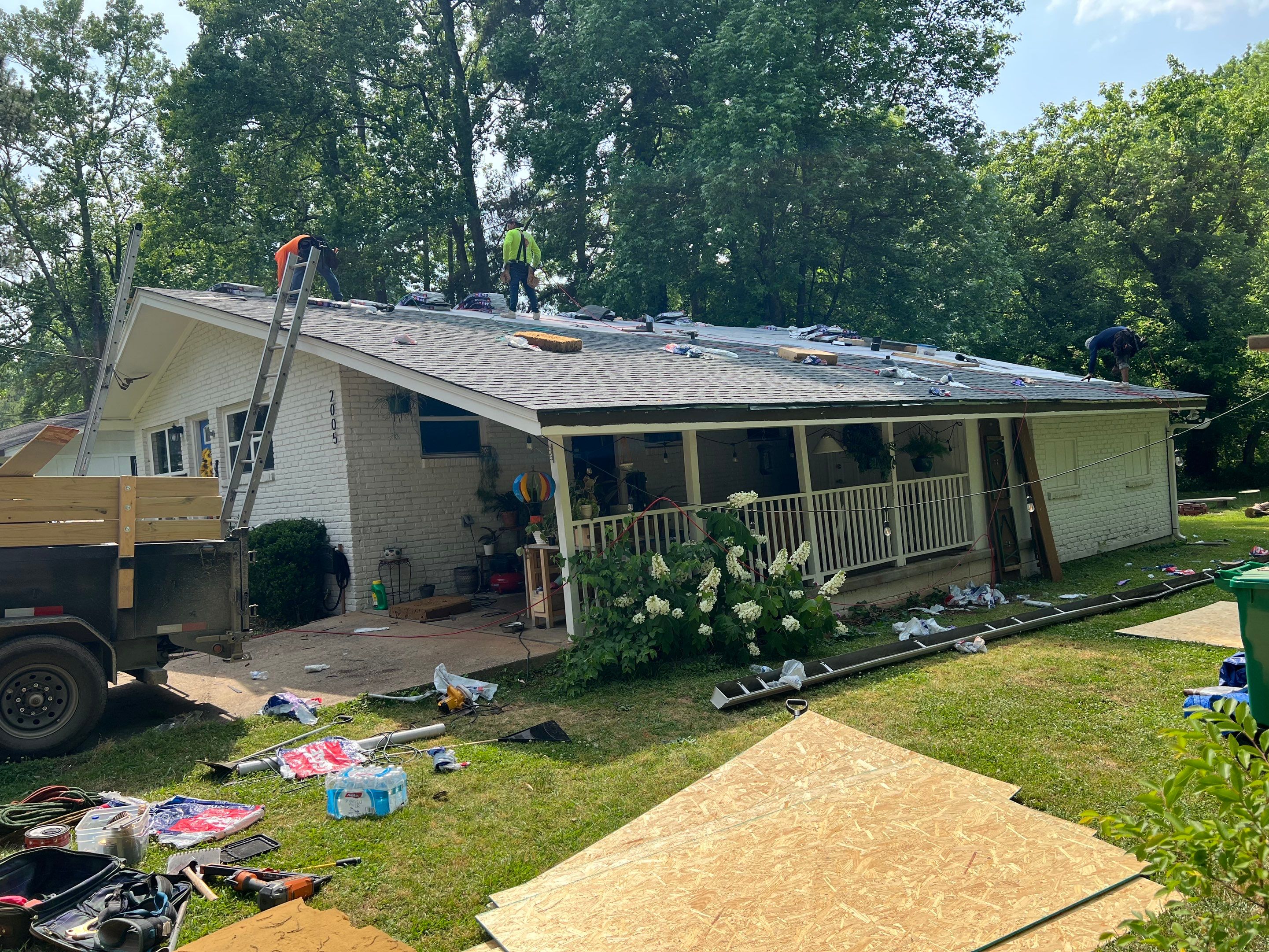 insurance roof replacement using Owens Corning TRU-DEF Duration Roofing system by Nailed It Roofing & Remodeling LLC