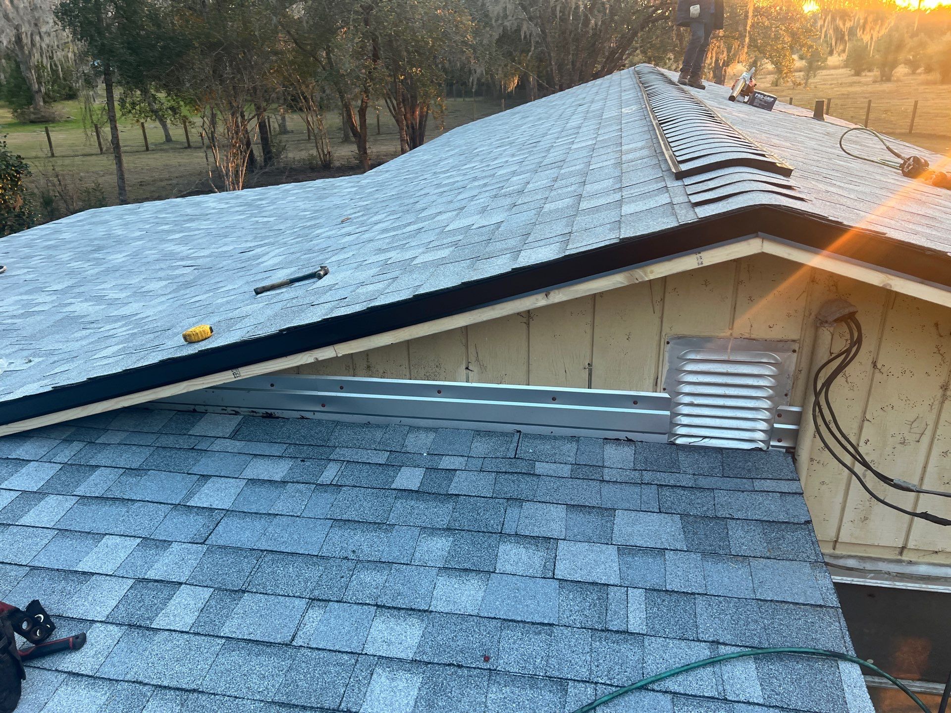 Roof install in Williston , FL by Brehm Roofing