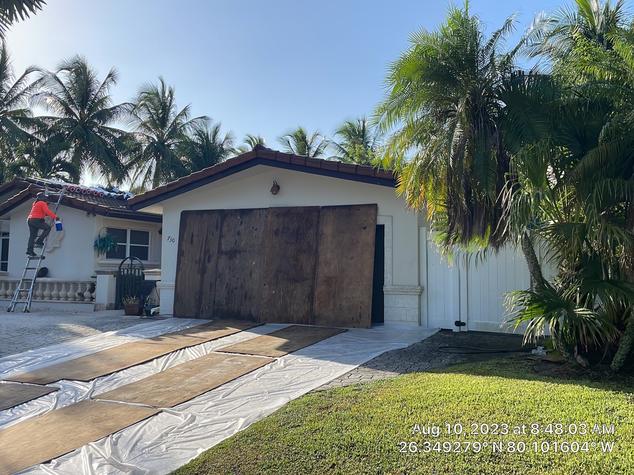 Residential Roofing Installation using 1" Nail strip metal roof by BLUES BROTHERS CONSTRUCTION CORP